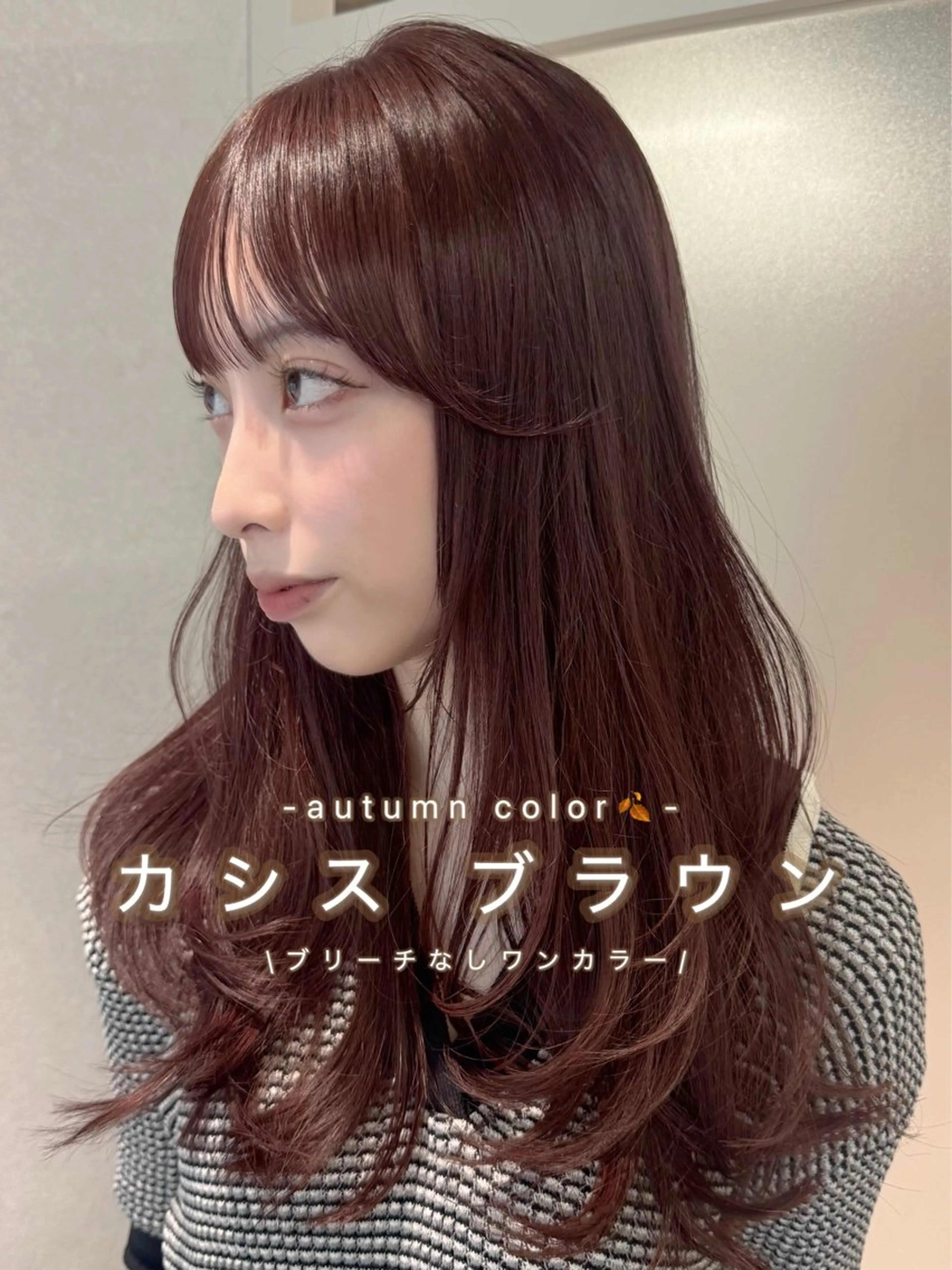 ロング ヘアカラー トリートメント EMANON国分寺所属・透明感🍨レイヤー ヘアセット/miyuのヘアスタイル