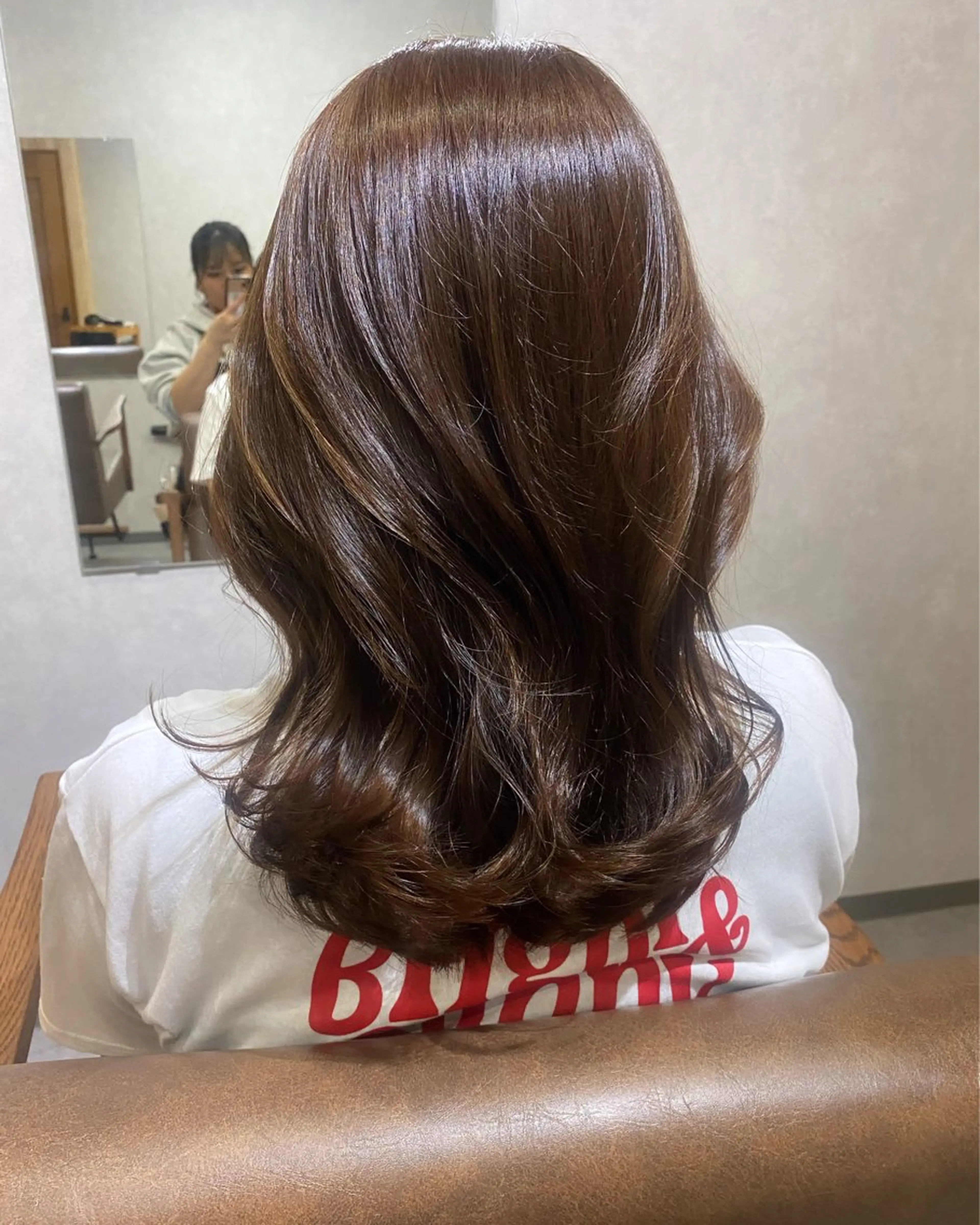 ミディアム Bish Yanaのヘアスタイル