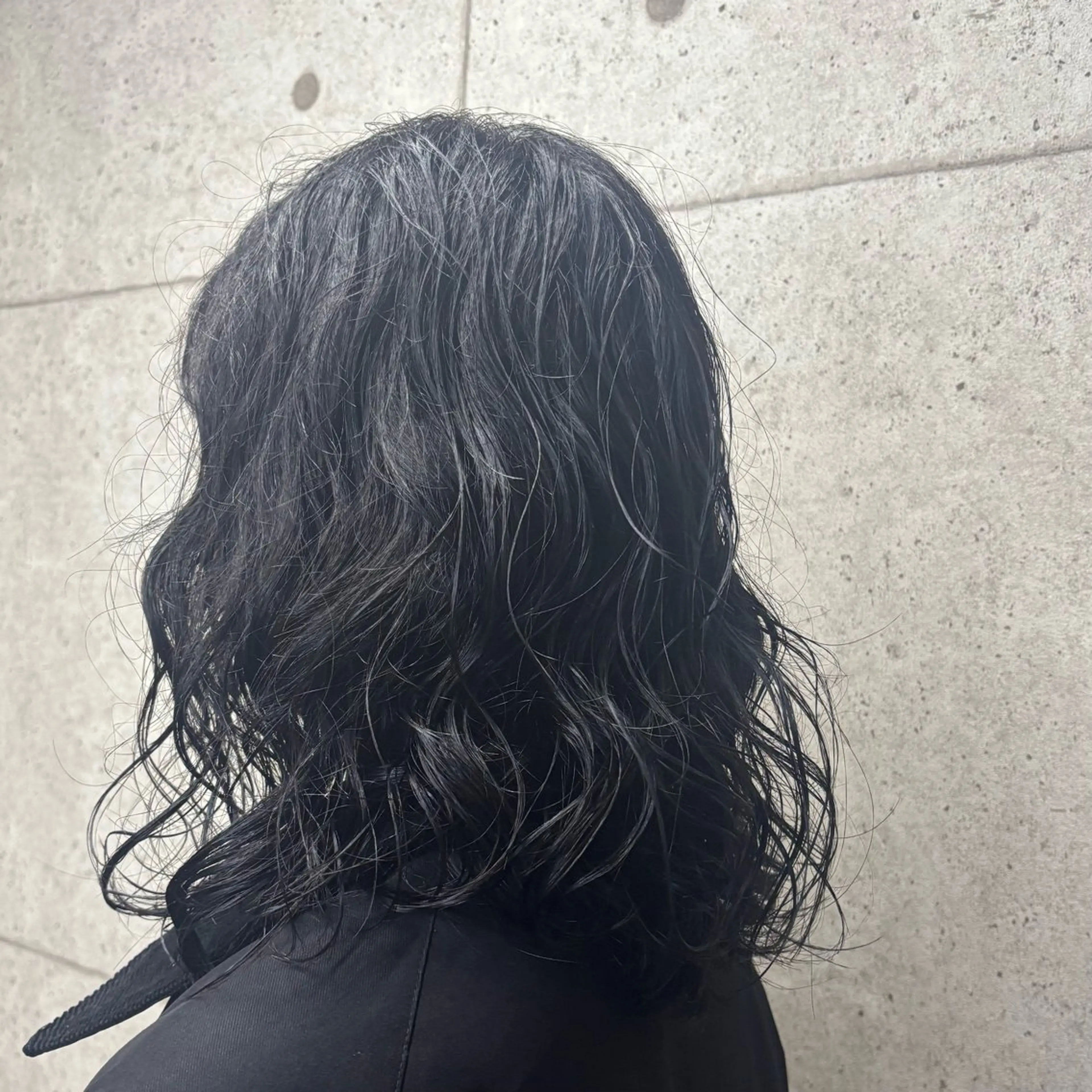 ミディアム パーマ 🧩🤖 Sala 🤖🧩のヘアスタイル