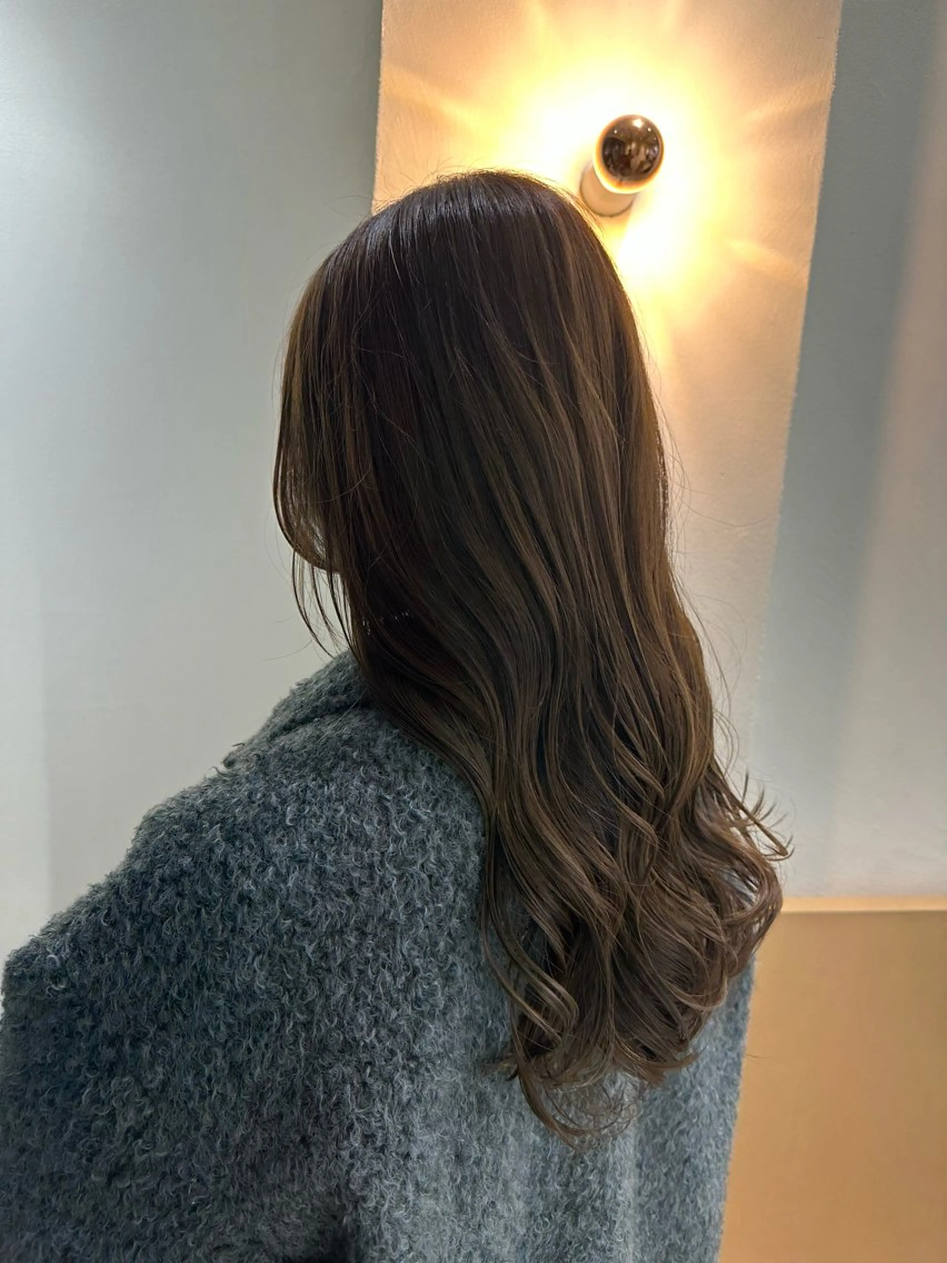 ロング カラー カット ヘアカラー トリートメント 縮毛矯正/髪質改善 レイヤー/山内健太郎のヘアスタイル