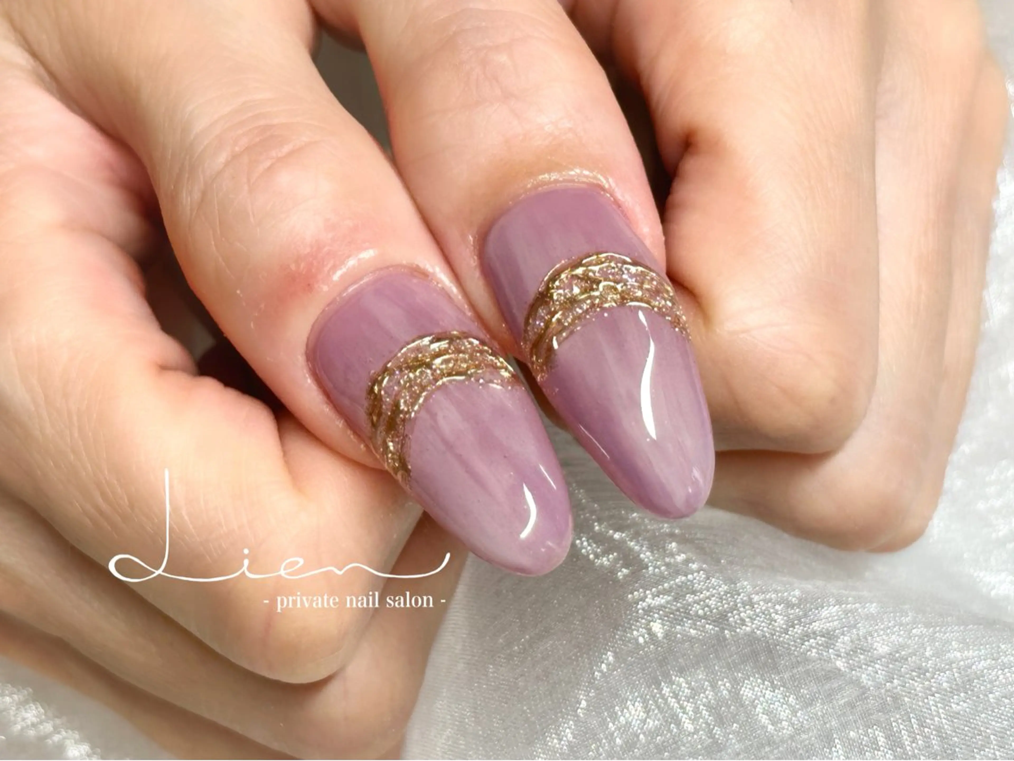 ネイル ロングネイル ハンドネイル Lien 【リアン】北堀江のネイルデザイン