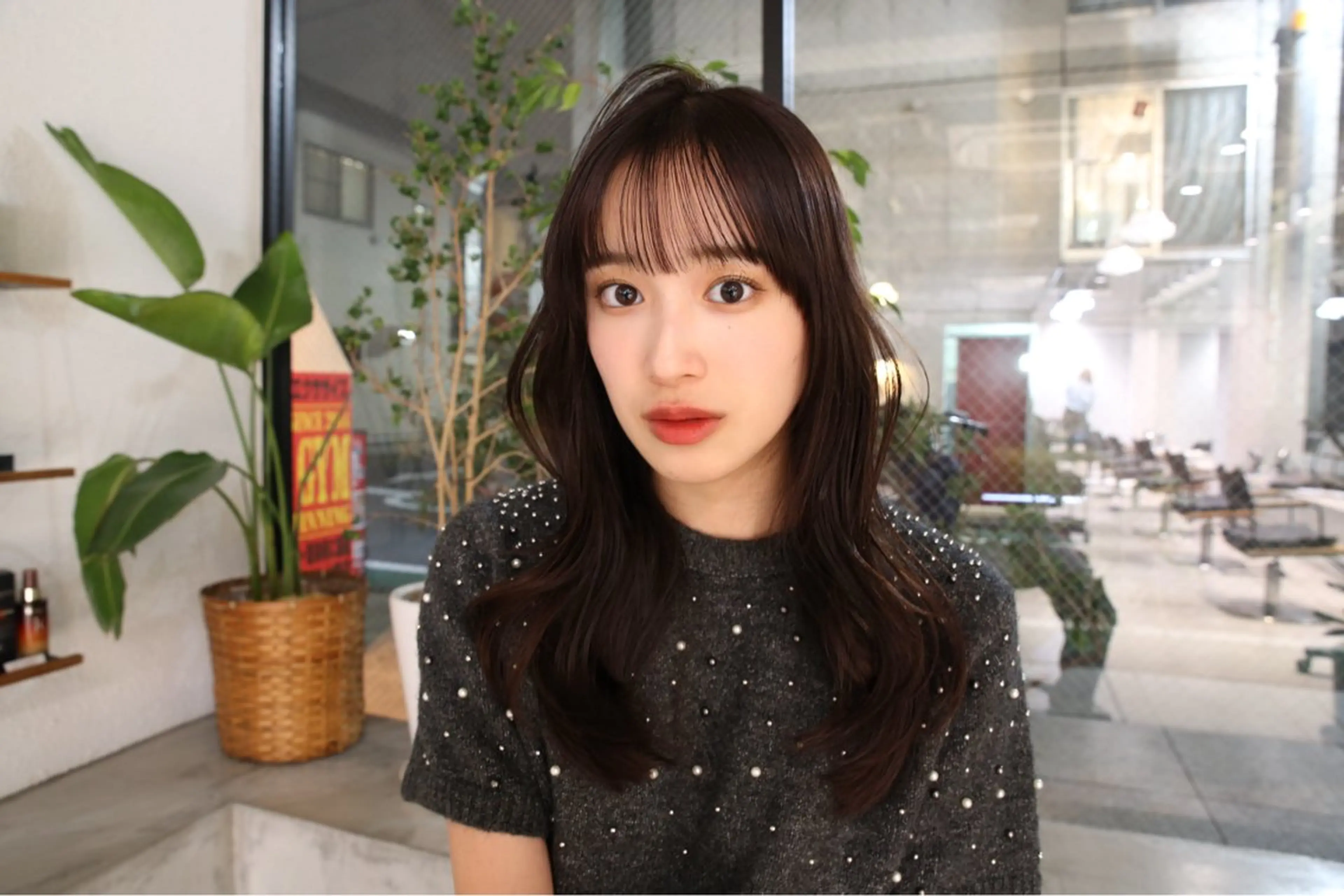 ロング カラー レイヤーカット ユウナ🎀暖色/オリ ーブカラー/レイヤーのヘアスタイル