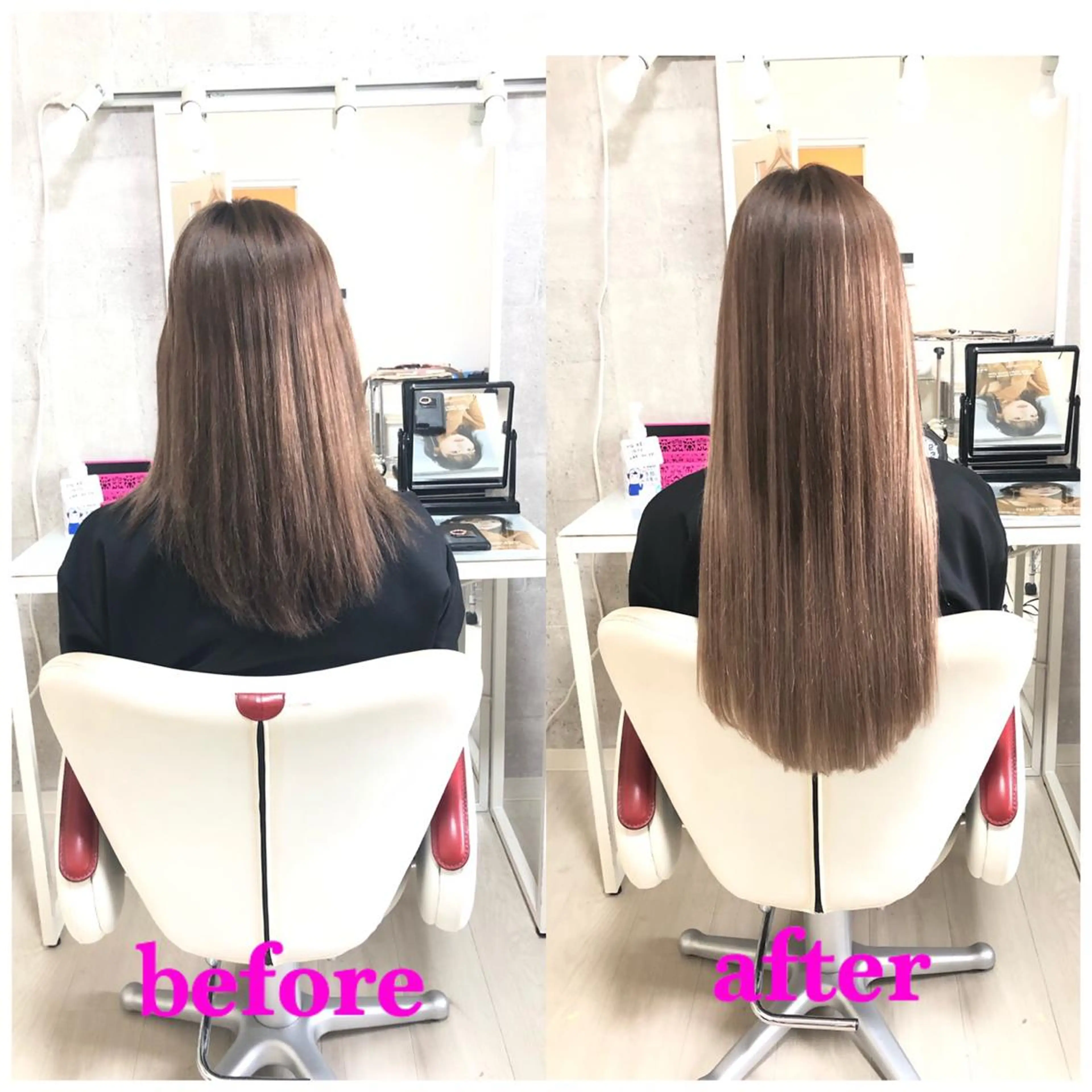 ロング エクステ ドレスアップ心斎橋店所属・🌸ドレスアップ 心斎橋店🌸のヘアスタイル