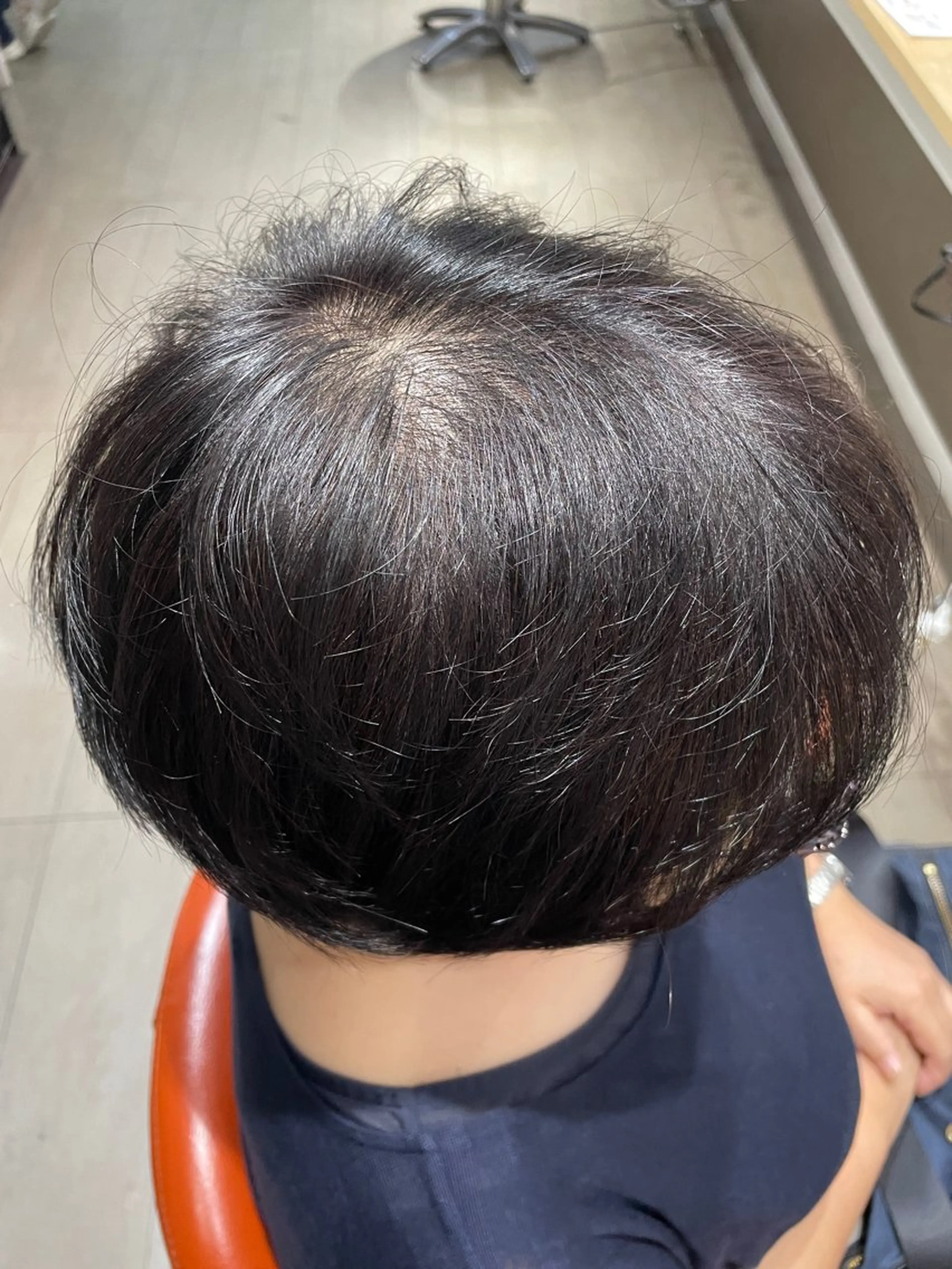 ショート カラー ブラウンカラー ダークブラウン L-Blossom北上尾所属・大塚 しおりのヘアスタイル