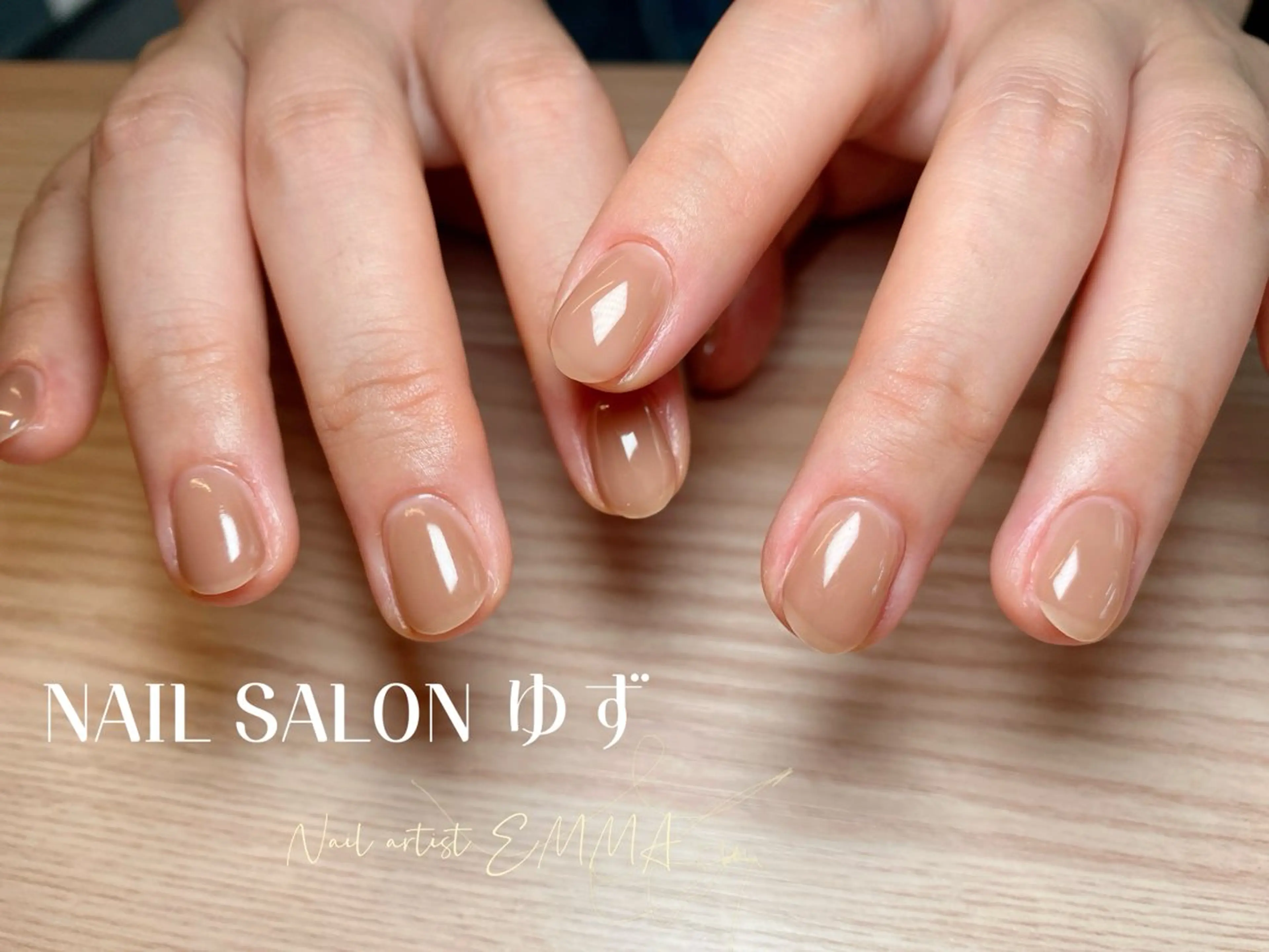 ネイル ワンカラーネイル ショートネイル シンプルネイル ハンドネイル 商 小清のネイルデザイン