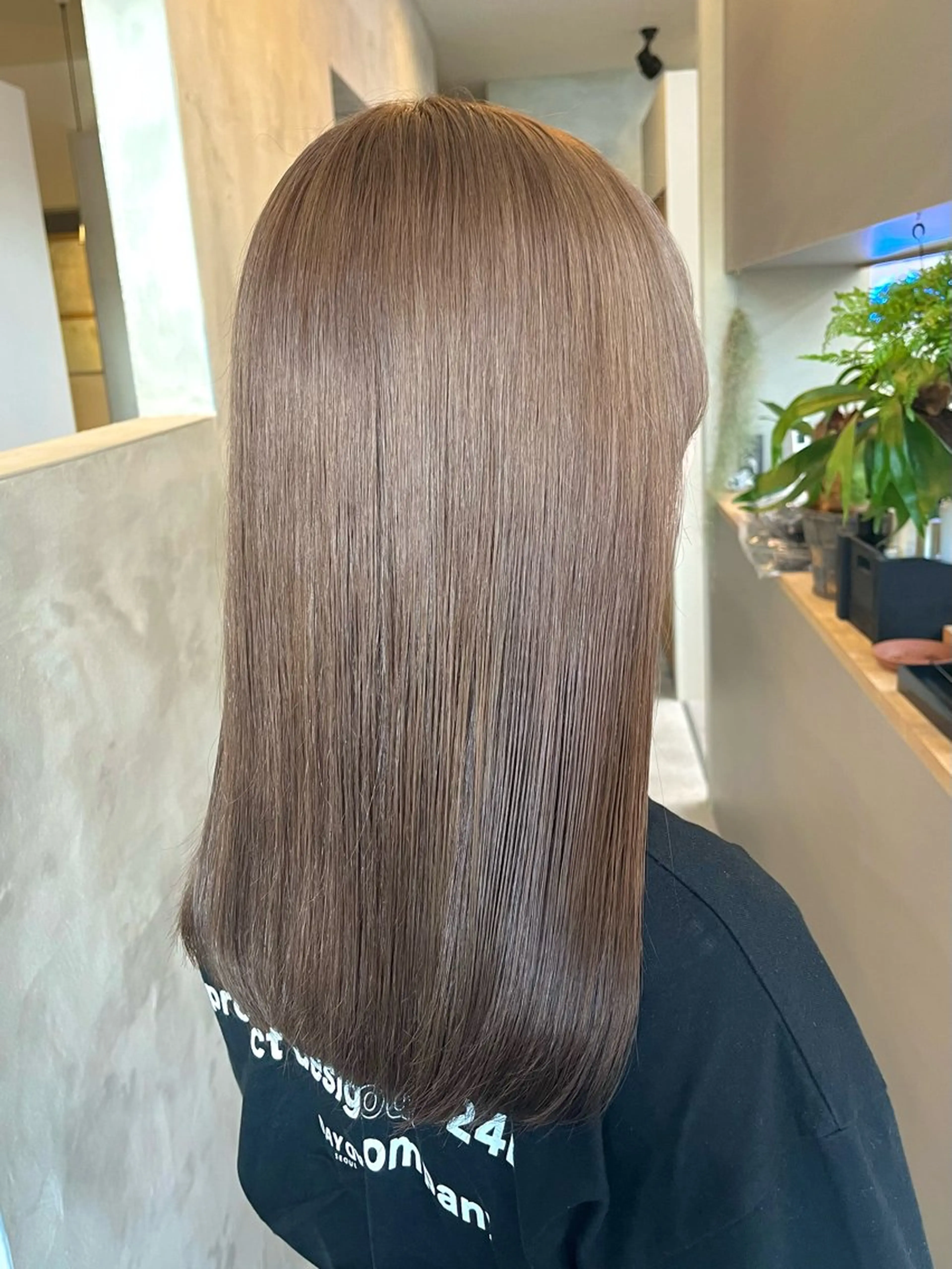 セミロング カラー カット ヘアカラー トリートメント Salon de  COCO所属・Yuka /ツヤカラー✨のヘアスタイル