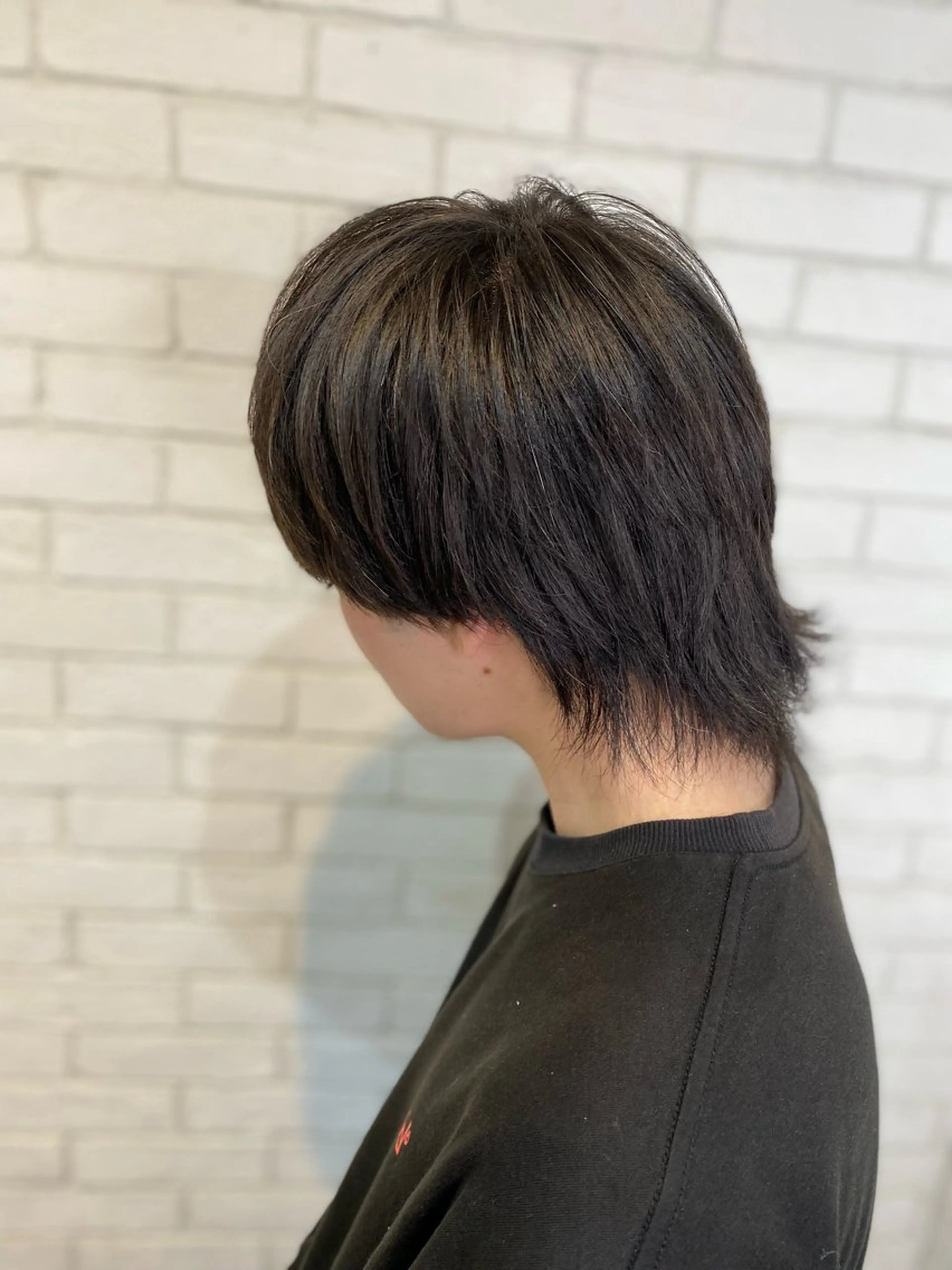 ショート メンズ カット ヘアカラー ヨシダ フミノリのヘアスタイル