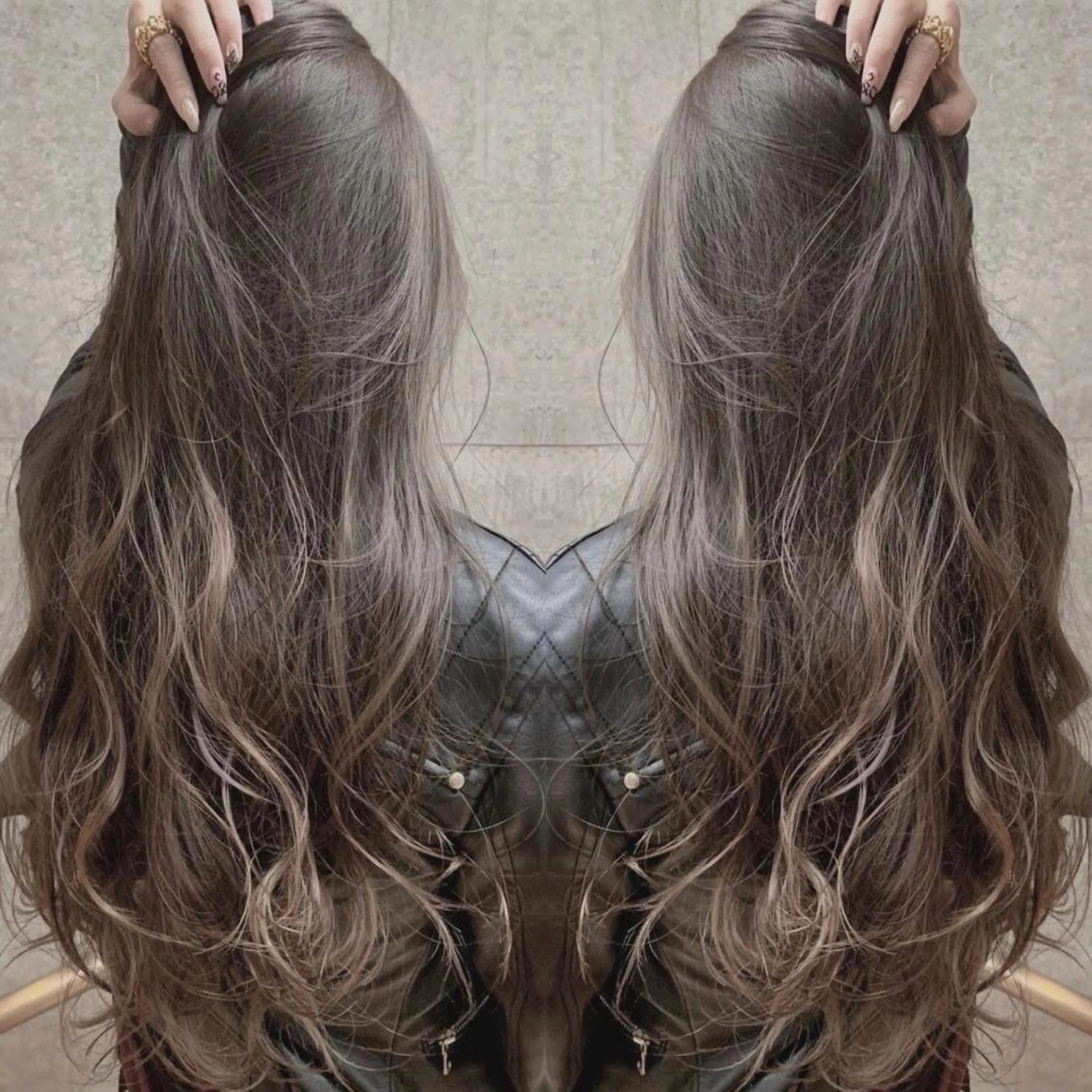 ロング カラー box  mico. mutsumiのヘアスタイル