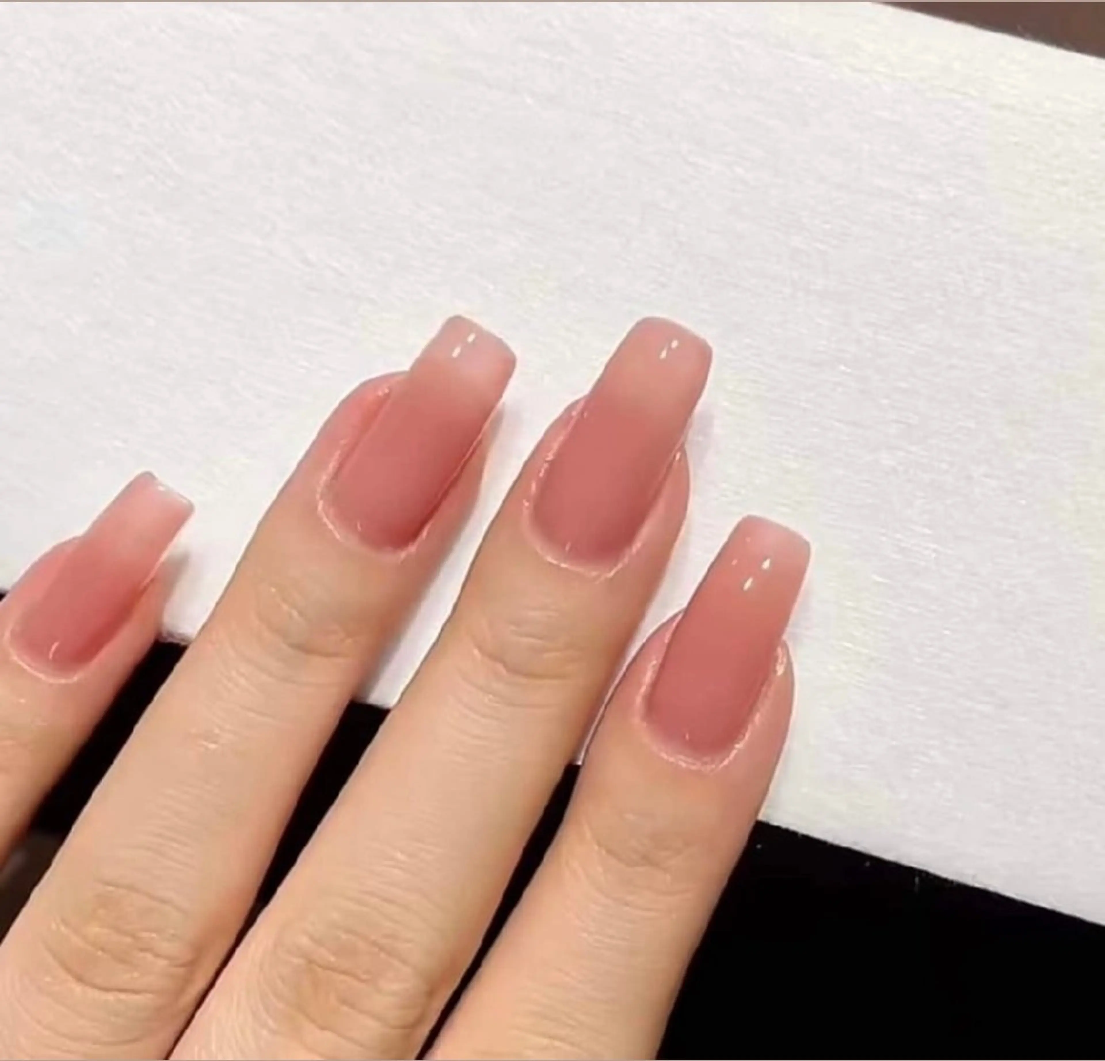 ネイル ワンカラーネイル 福島 みきのネイルデザイン