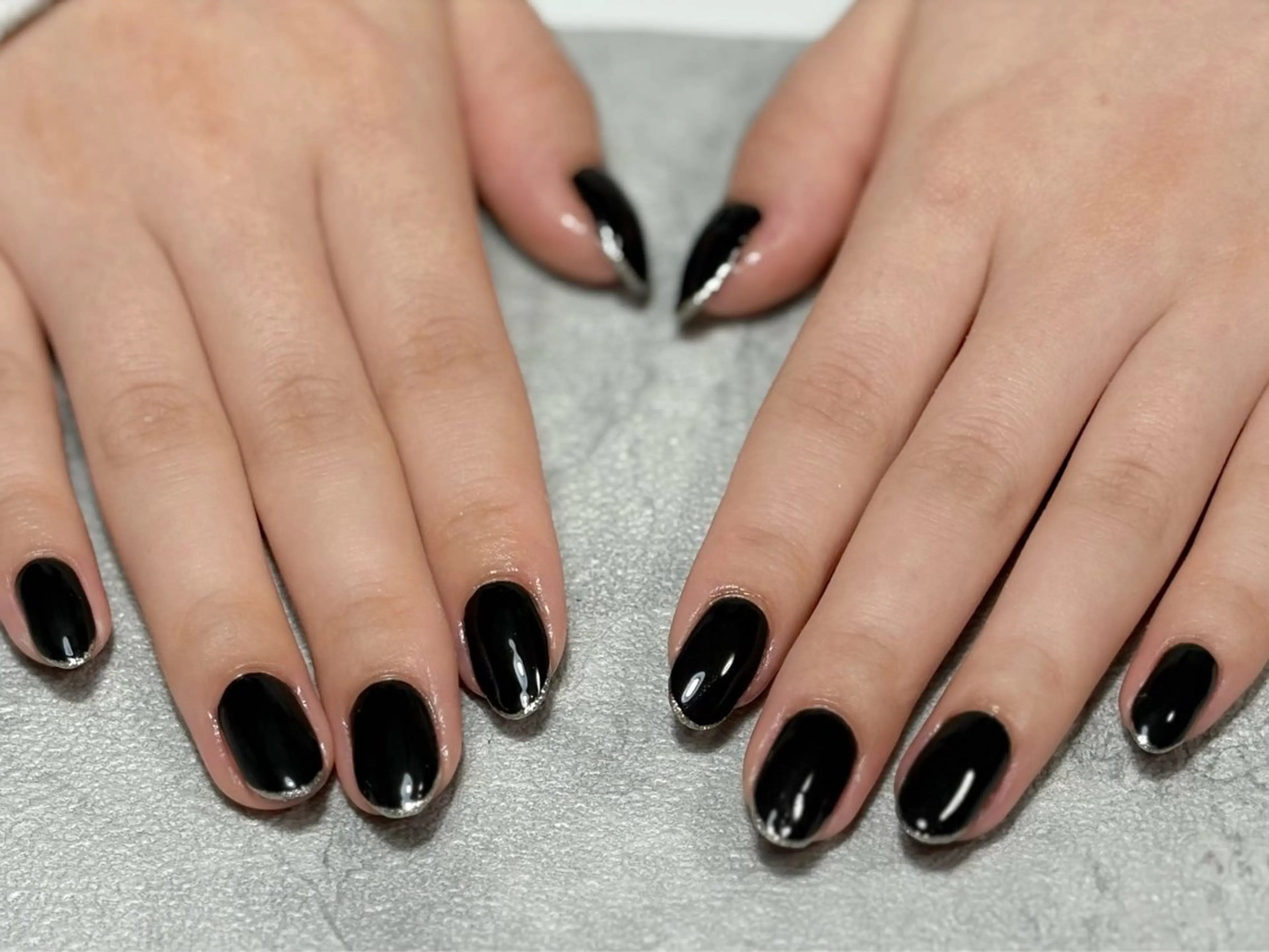 ネイル ラメ(グリッター) ハンドネイル nailsalon bellaのネイルデザイン