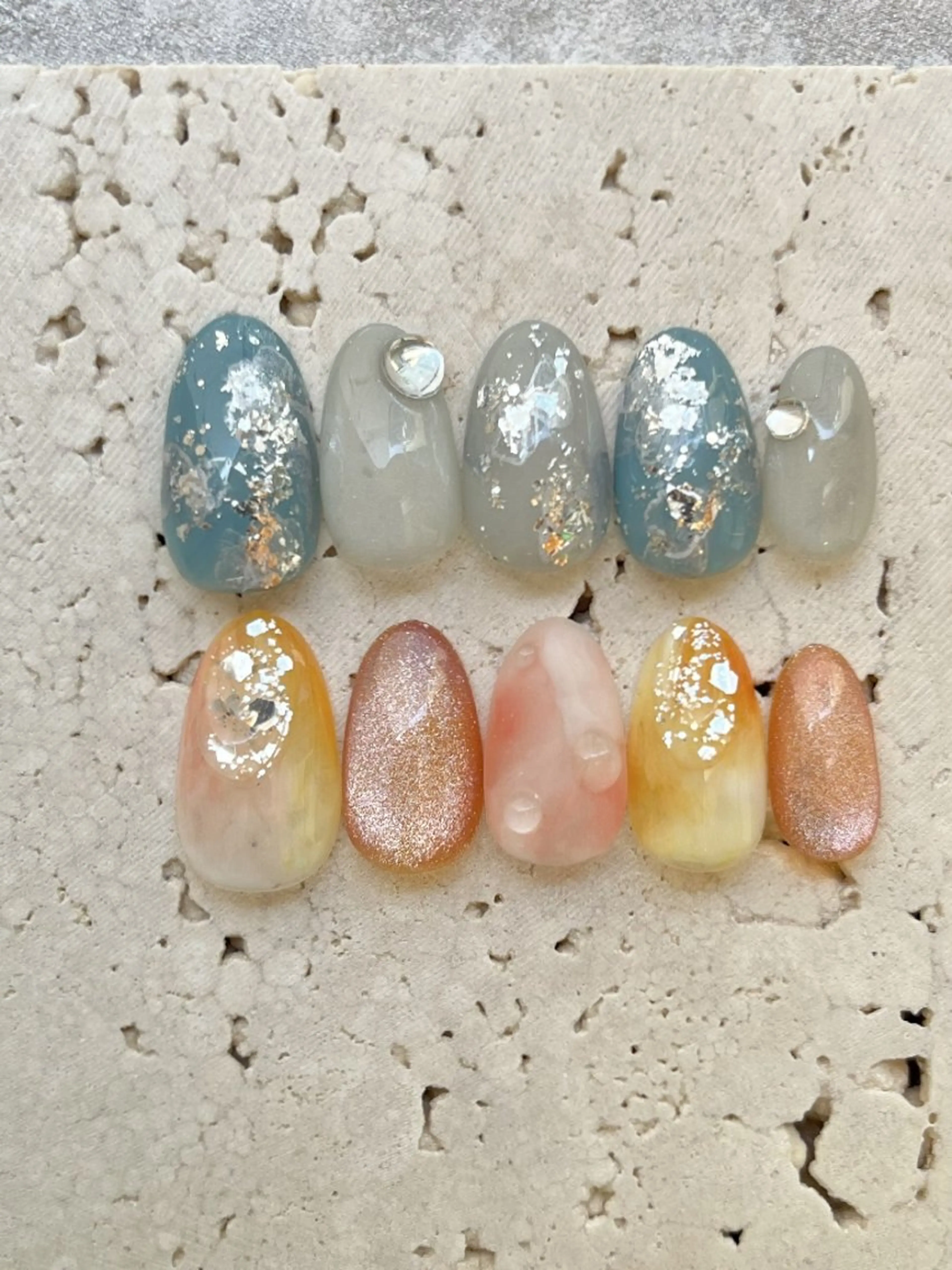 ネイル ジェルネイル ニュアンスネイル パラジェル ブライダルネイル ハンドネイル eknail所属・ek nailのネイルデザイン