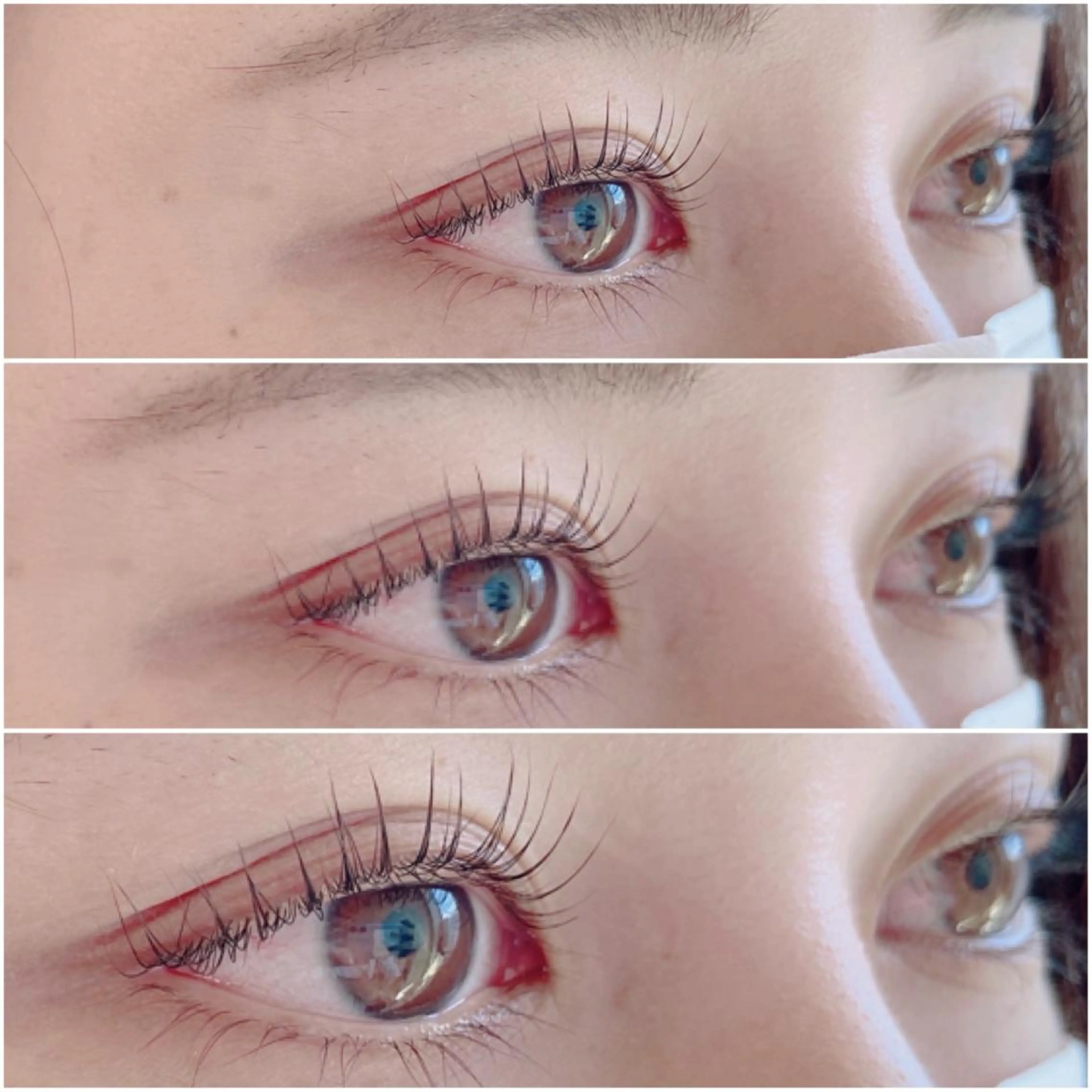 マツエク・マツパ ケラチンラッシュリフト 韓国風マツエク パリジェンヌラッシュリフト まつげパーマ 一重×まつ毛パーマ オーダーメイドまつげ ＆まゆげ.RIKAのマツエク・マツパデザイン