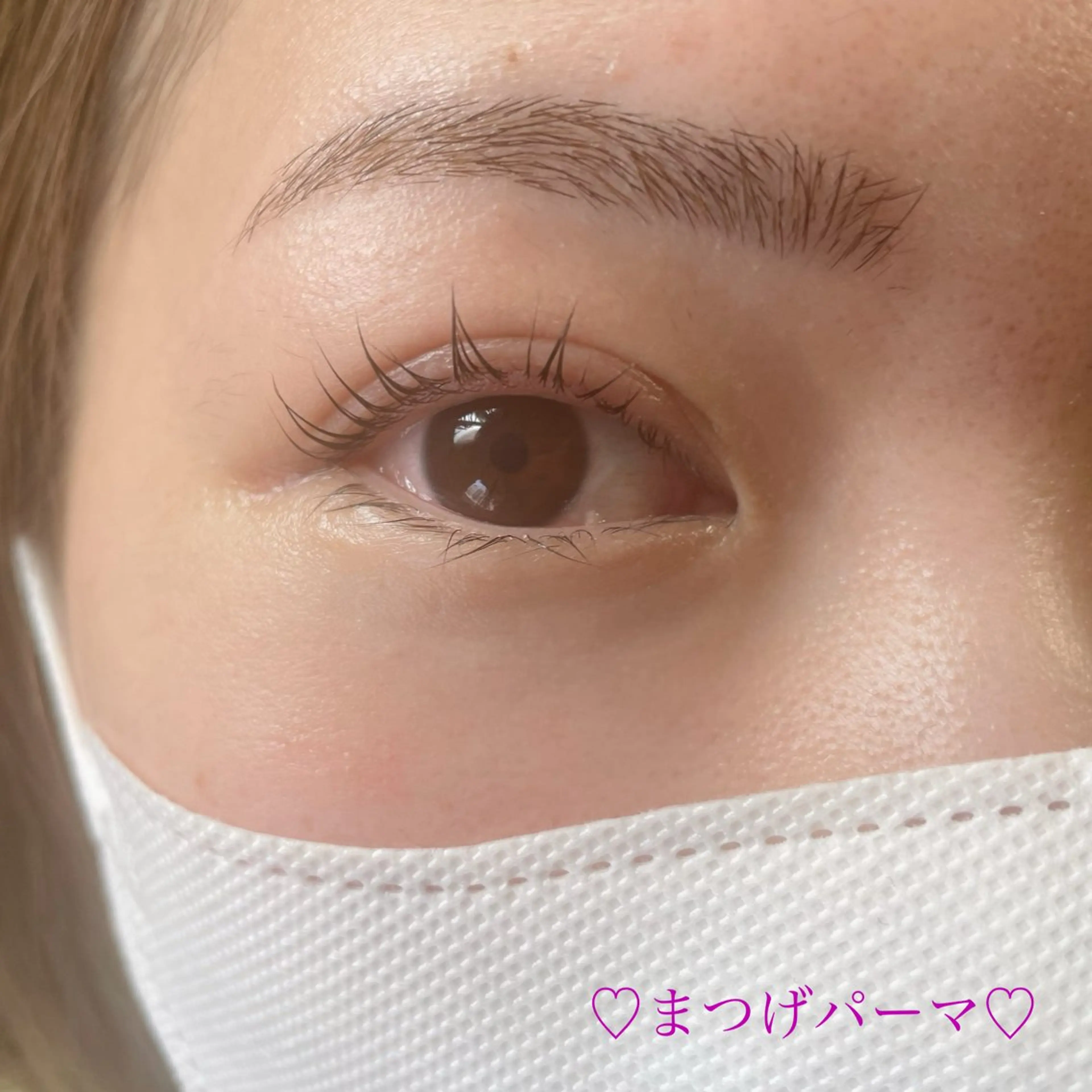 パリジェンヌラッシュリフトの写真
