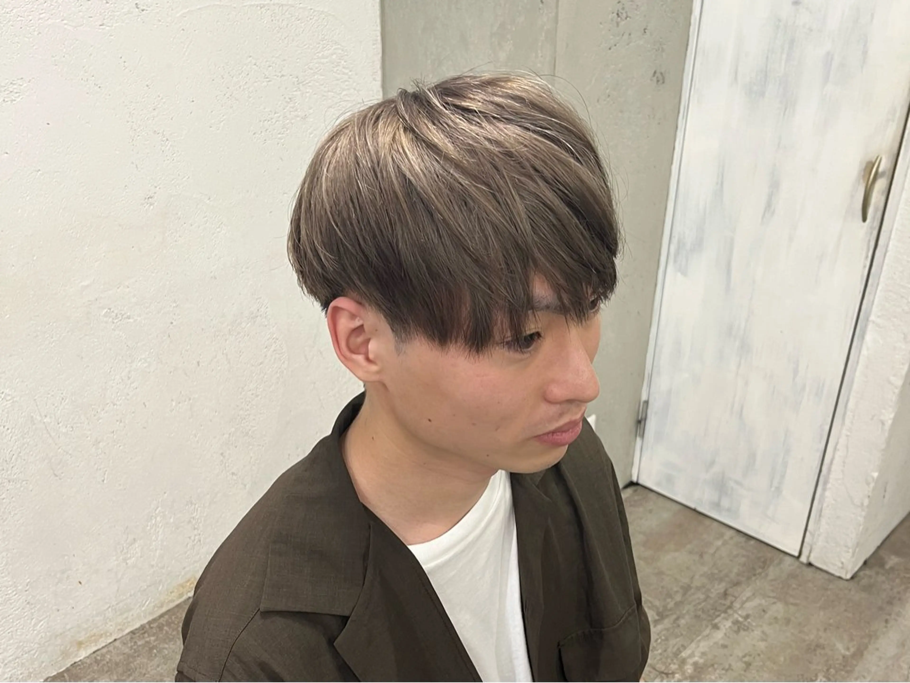 カラー メンズ カット ヘアカラー 💜メンズカット＆パ ーマ💜Sakuraのヘアスタイル