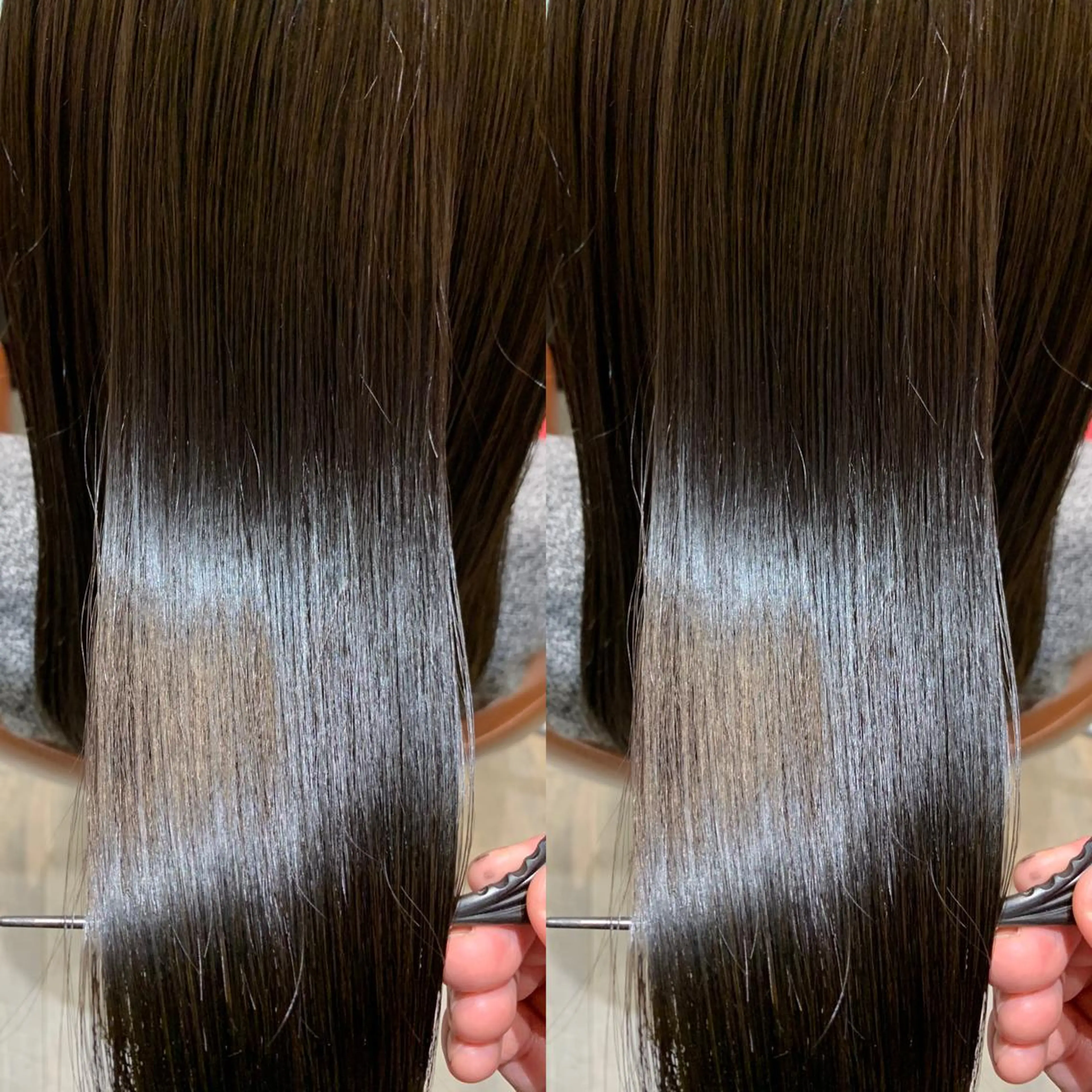 セミロング カラー 縮毛矯正/髪質改善/ 石橋代智のヘアスタイル