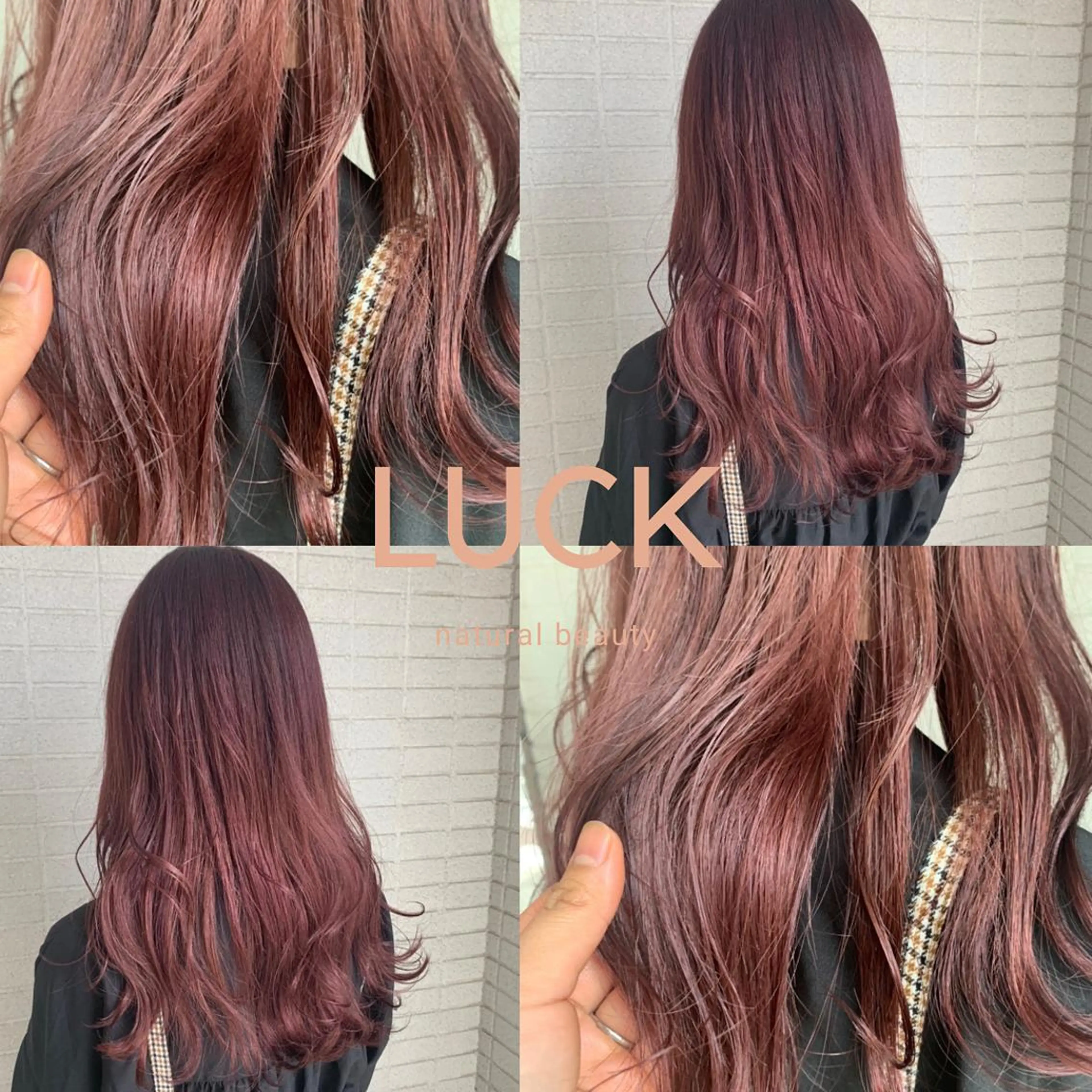ロング カラー カット ヘッドスパ ヘアケア・頭皮ケア デザインカラー/中田のヘアスタイル