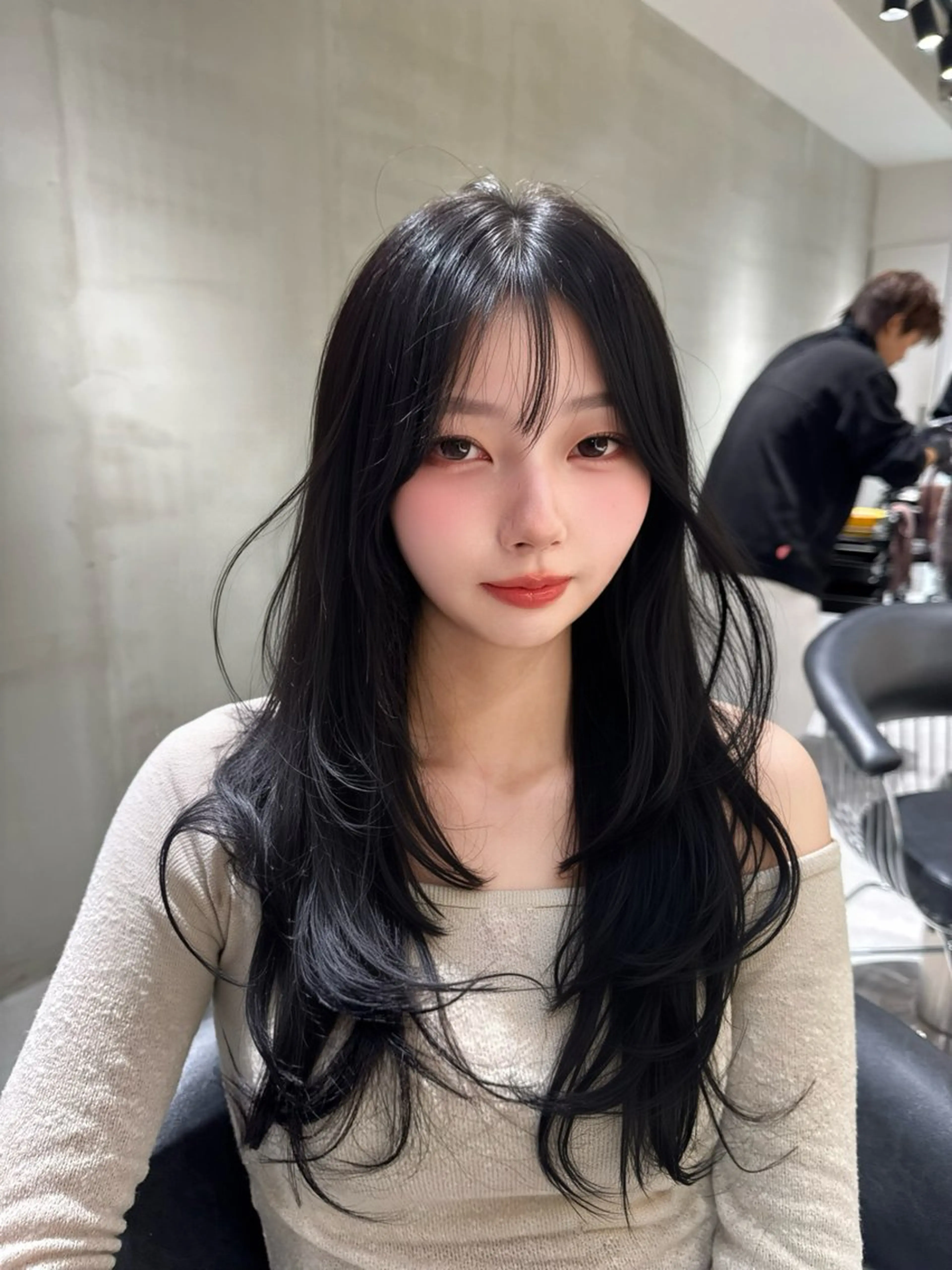 ロング カラー カット ヘアカラー トリートメント レイヤー/髪質改善 熊本🥇タケルのヘアスタイル