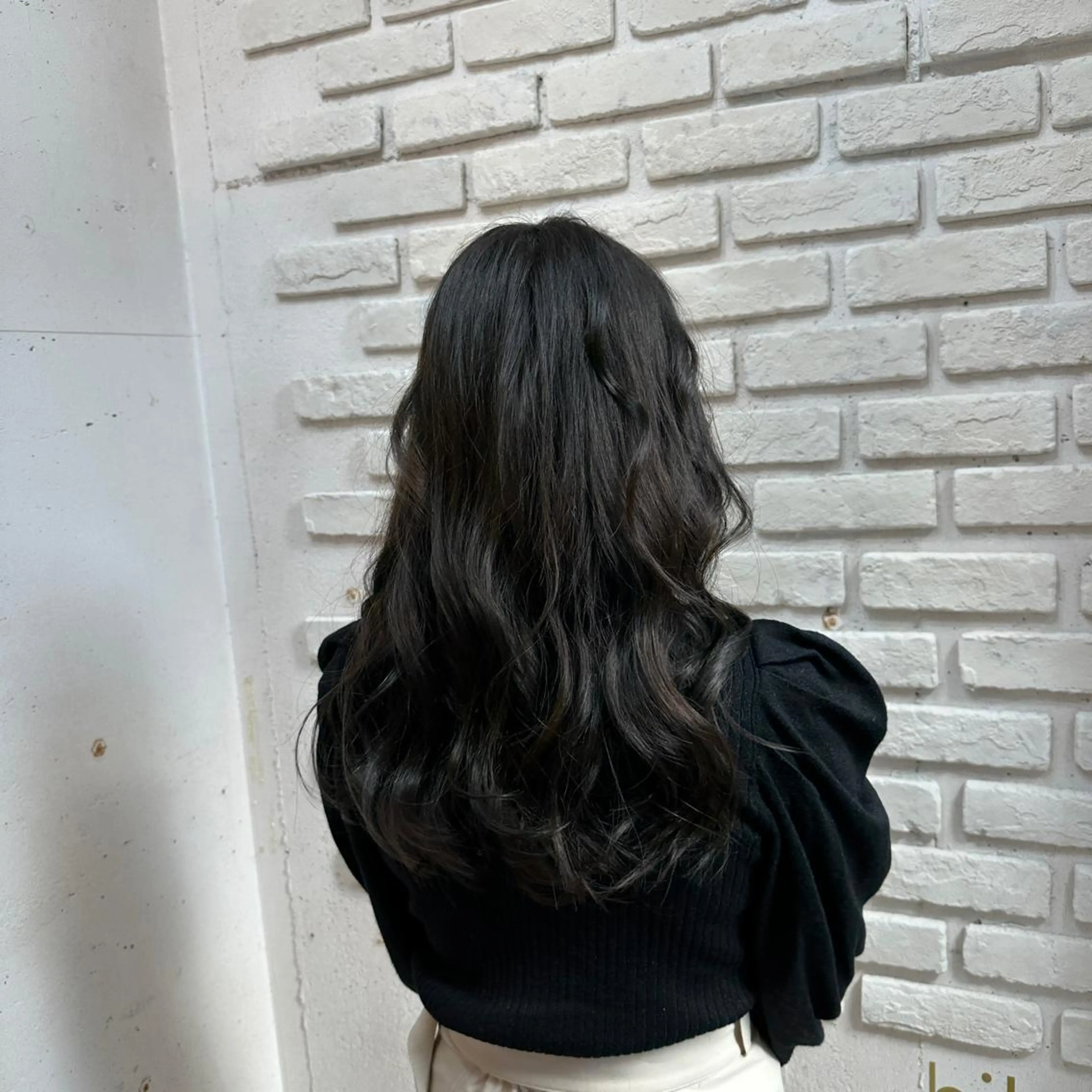 セミロング ヘアカラー トリートメント メンズパーマ 本多のヘアスタイル