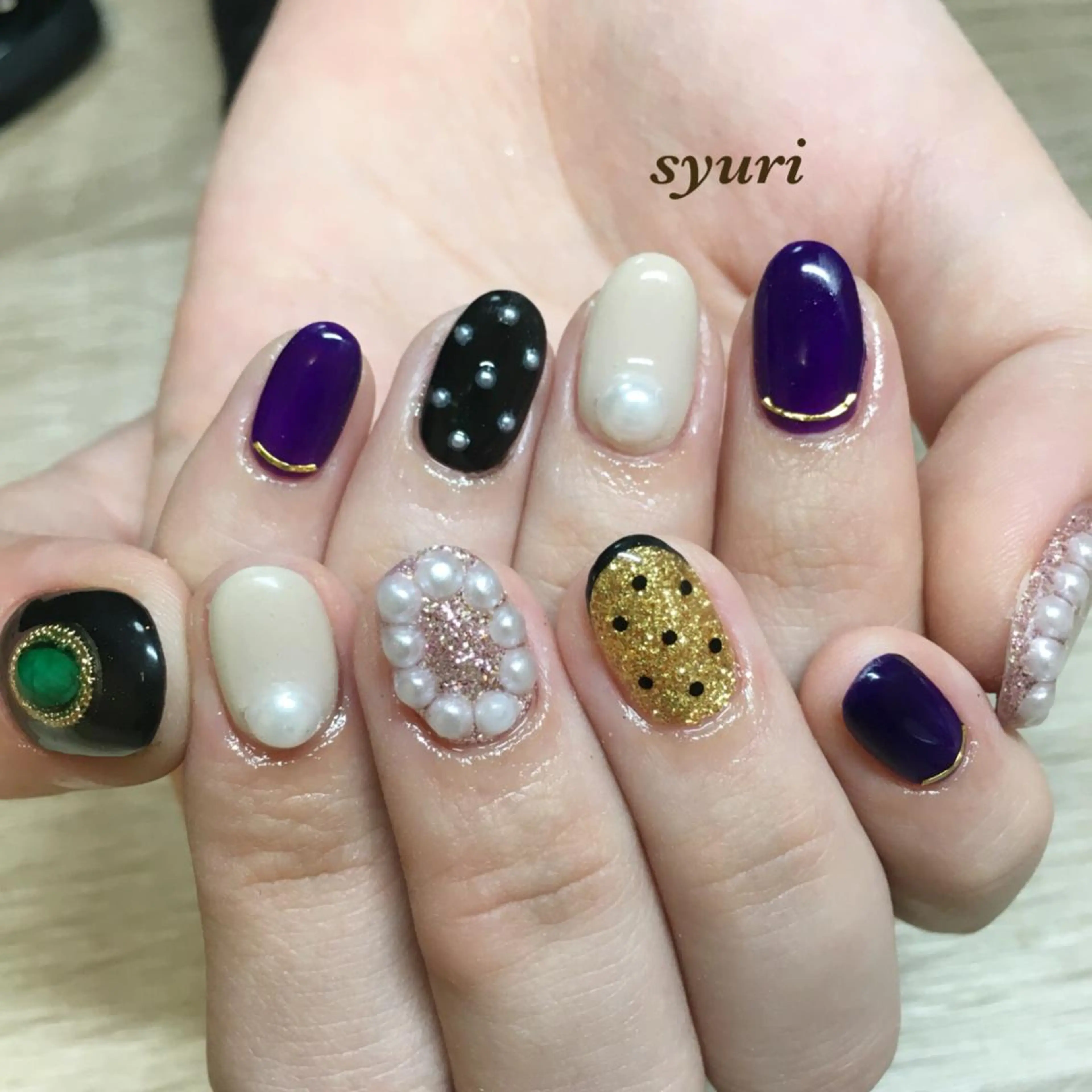ネイル ハンドネイル syuri nailのネイルデザイン