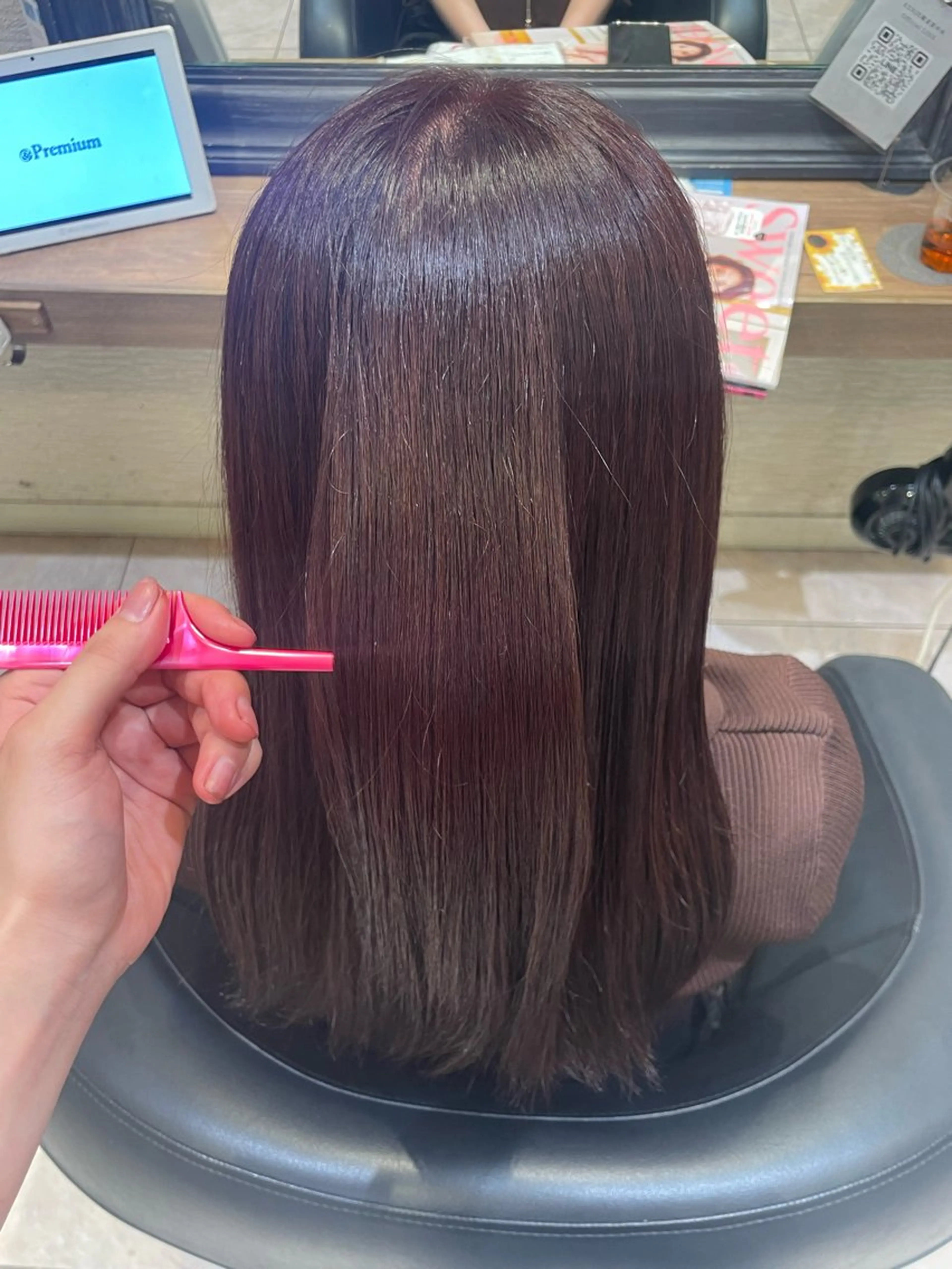 カラー ブリーチ ブラウンカラー 暖色カラー💞🎀 ゆいのヘアスタイル