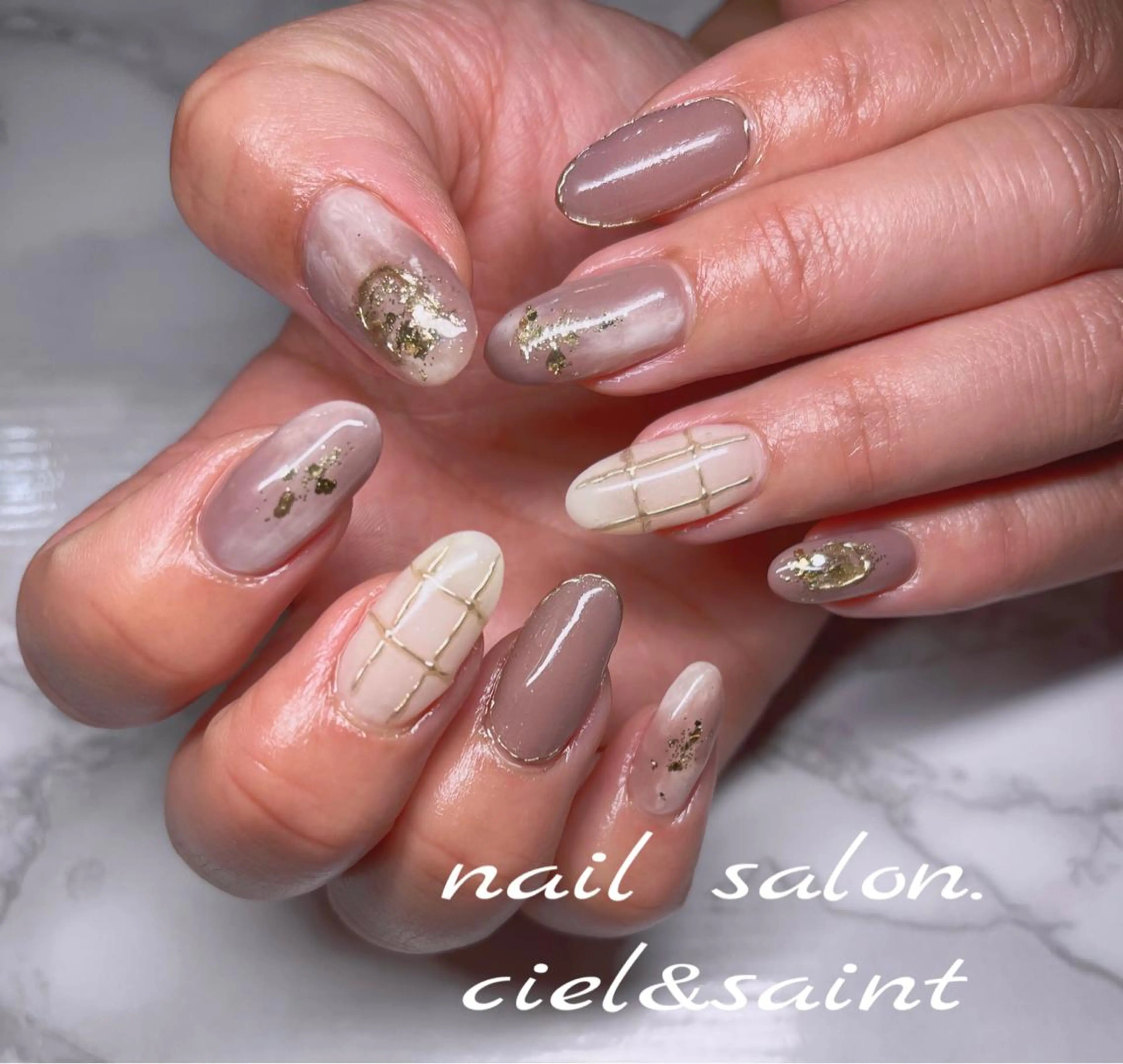 ネイル nail salon ciel&saintのネイルデザイン