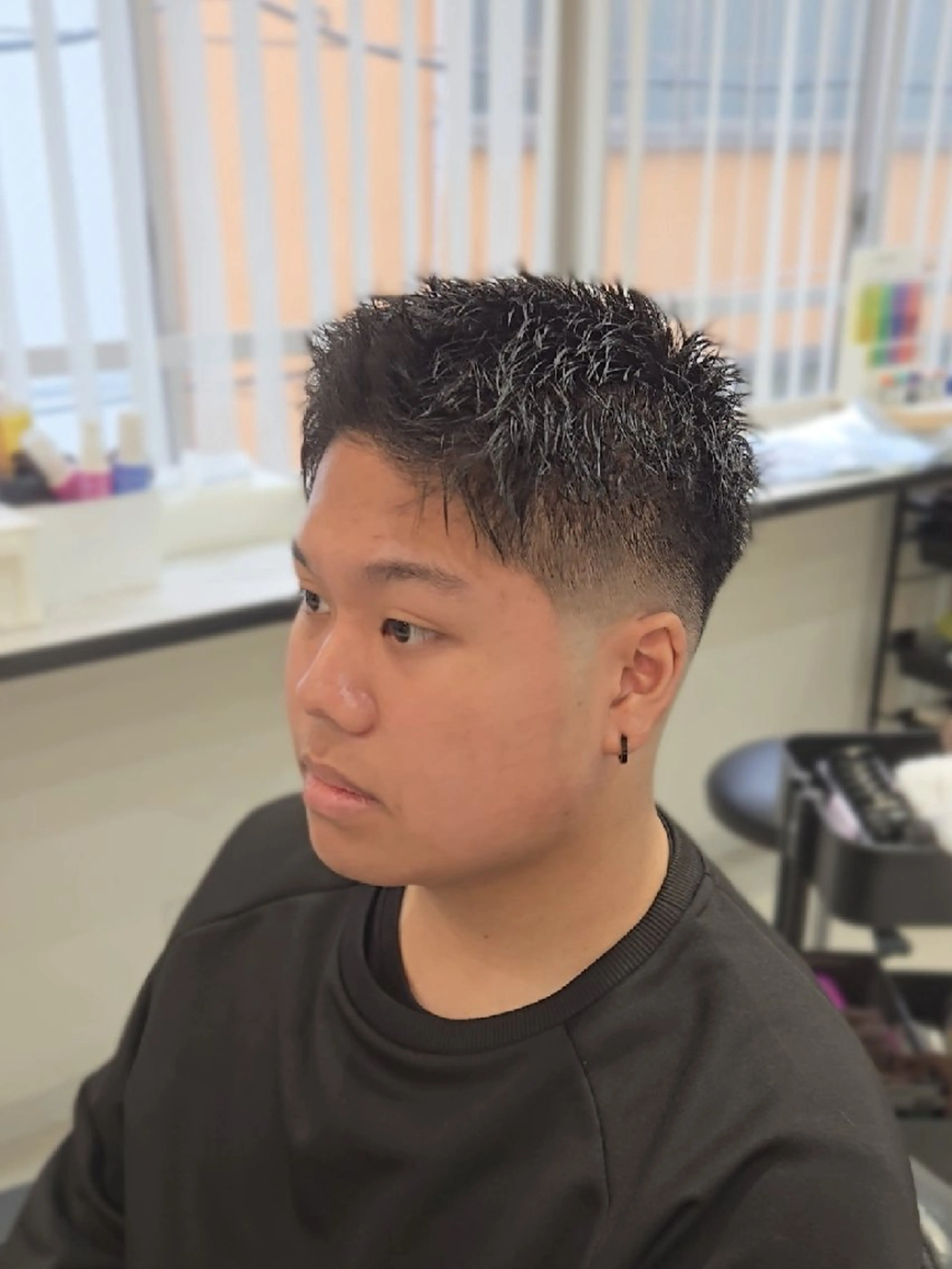 メンズ ショート ショートヘア カット ヘアセット Lapis 名古屋駅前店所属・LEN名古屋/パーマ メンズ特化美容師のヘアスタイル
