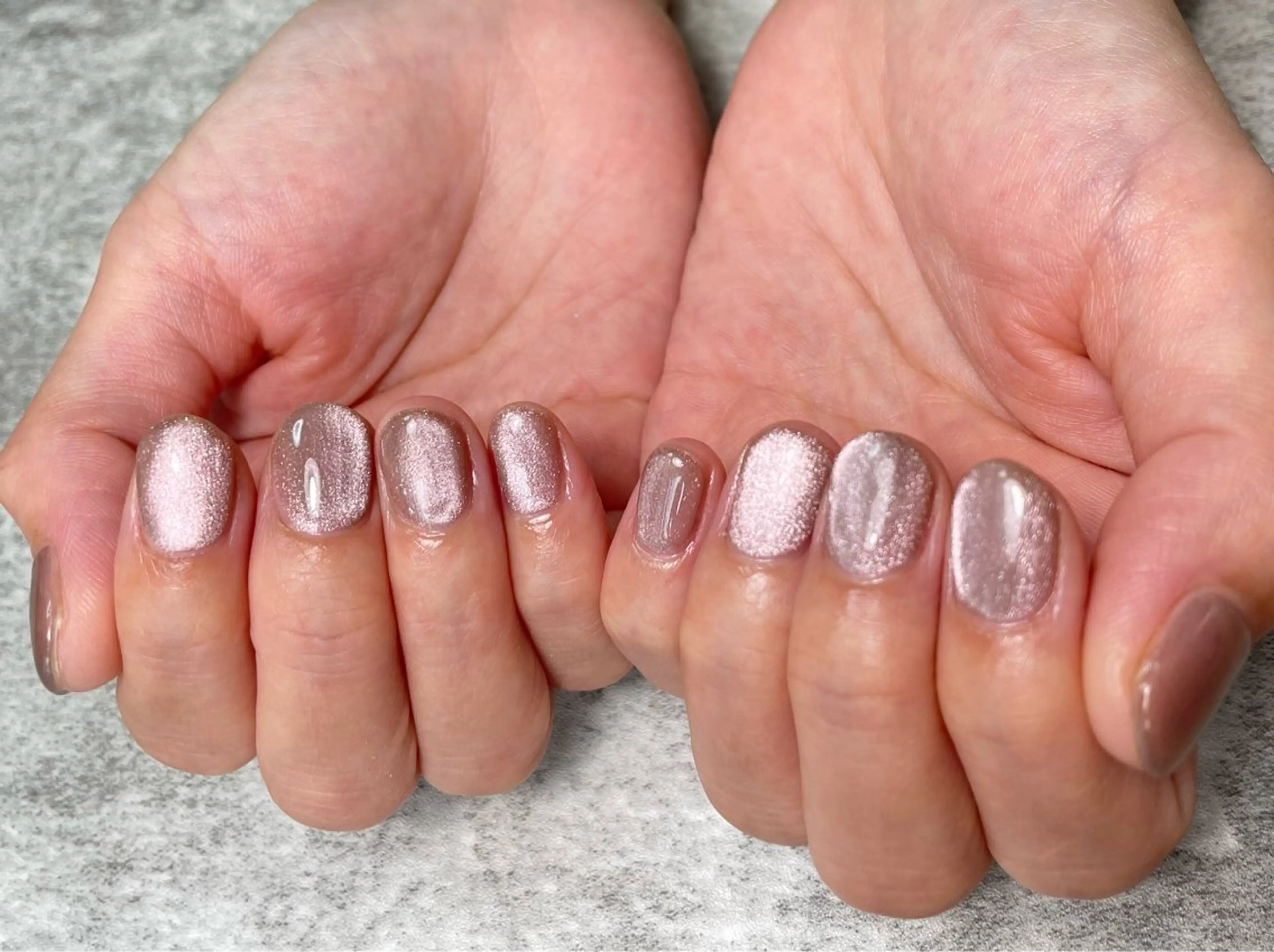 ネイル マグネットネイル ハンドネイル RISA joie nailのネイルデザイン