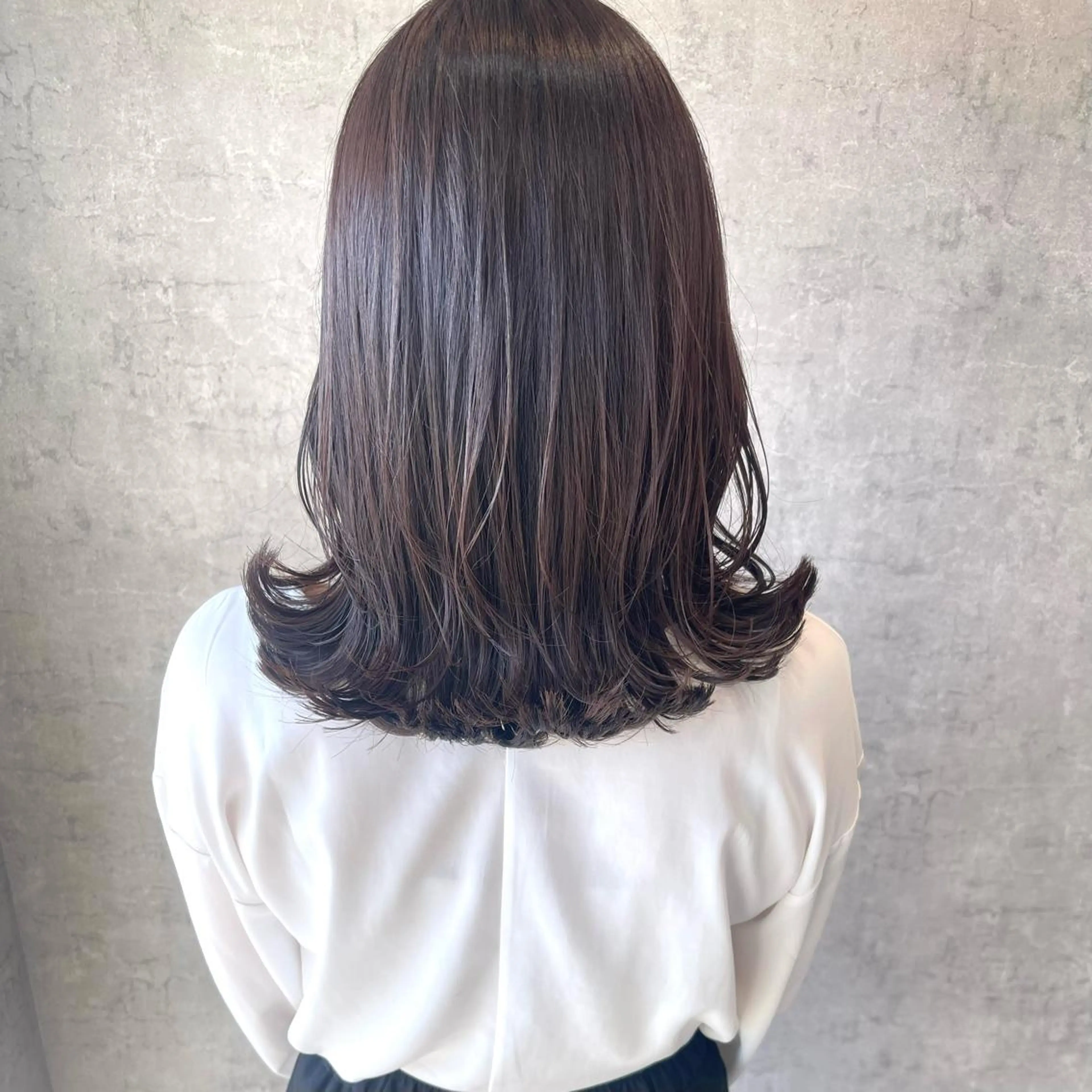 ロング くびれヘア カット ヘアカラー トリートメント merci.所属・🌻まさの あいり🌻のヘアスタイル