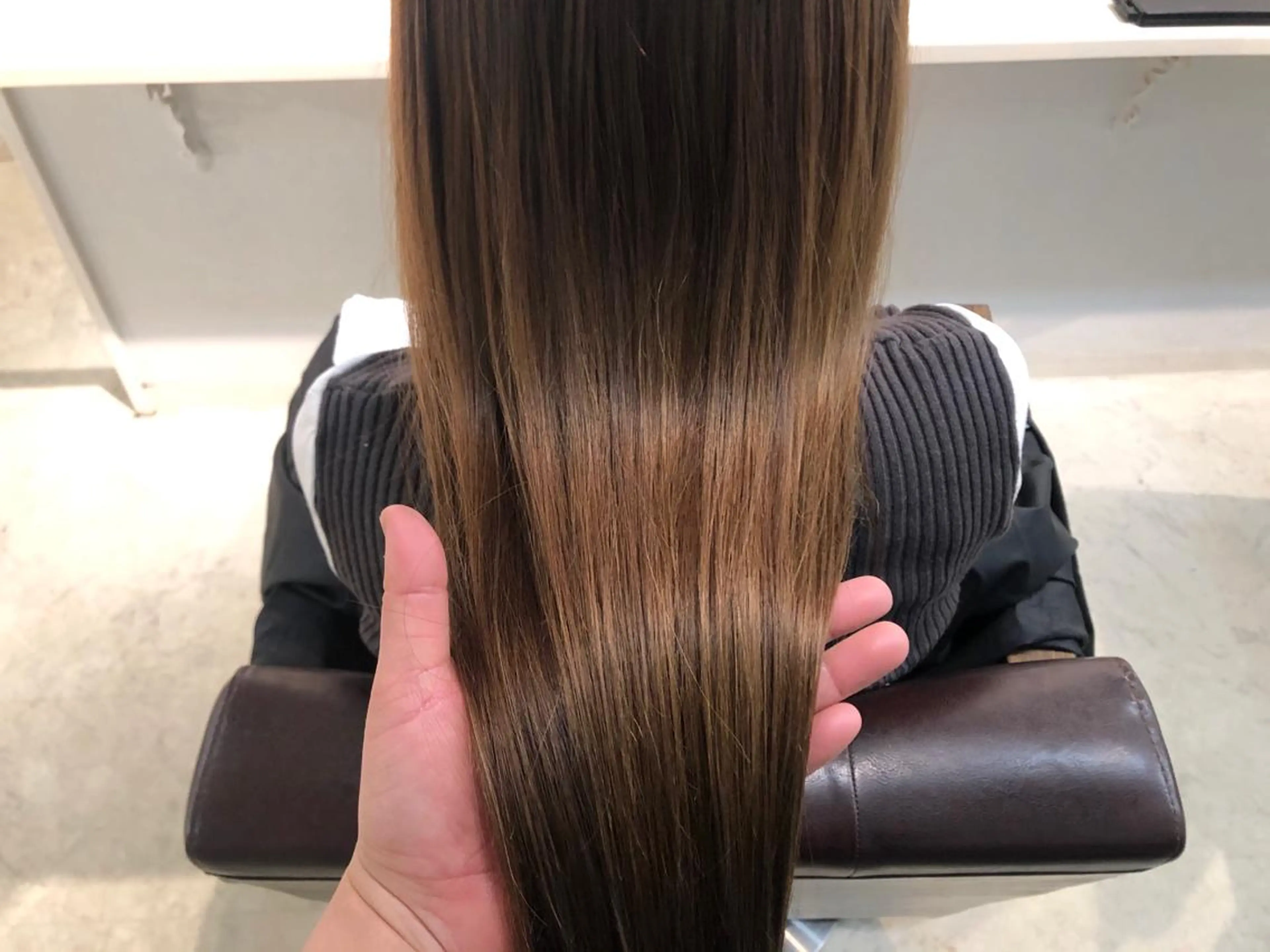 ロング カラー ロング トリートメント 🤍中野 レオ🤍のヘアスタイル