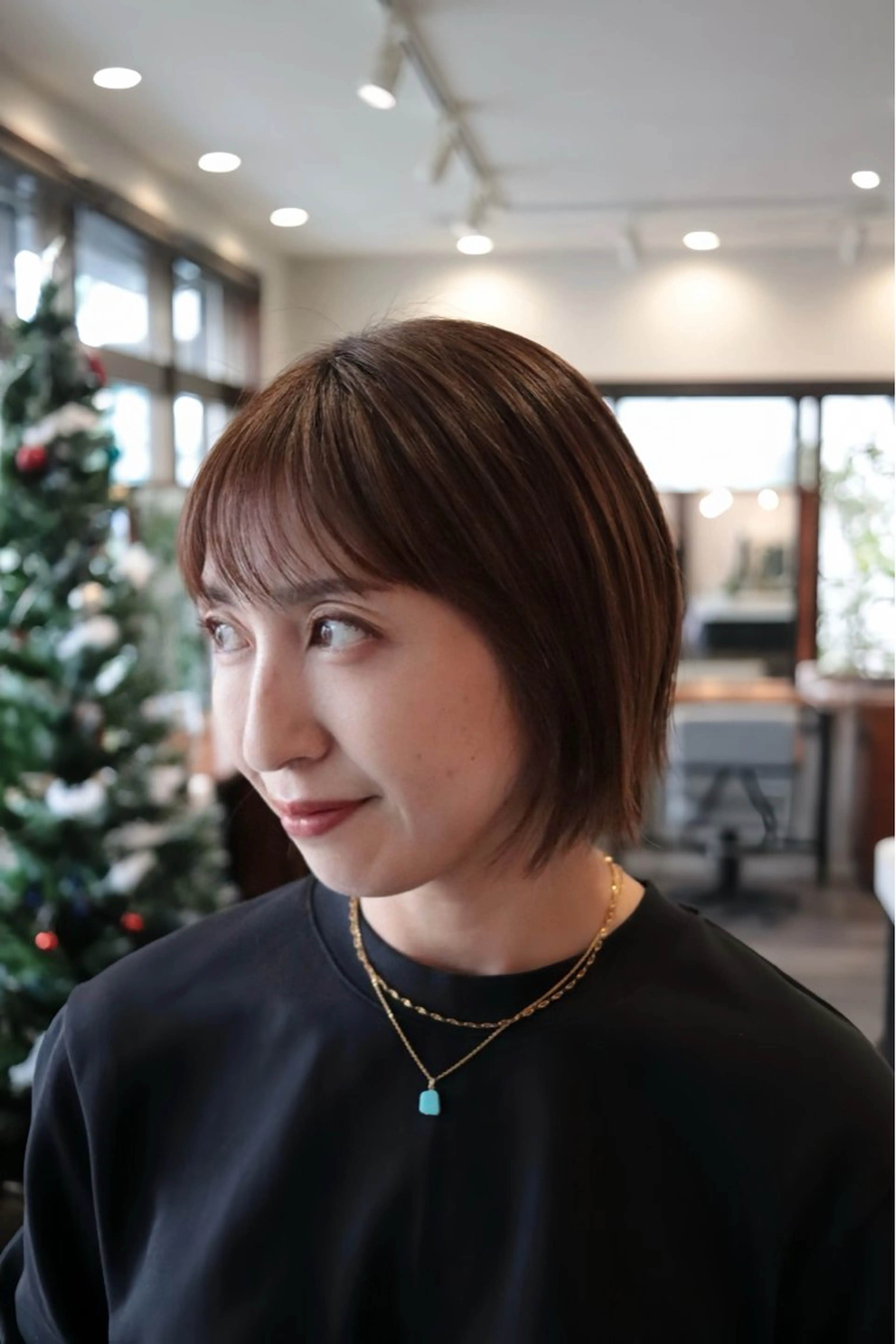 ショート ボブ ショートヘア カット shampoo hair salon所属・🫧レイヤー/透明感 カラー/Ryukaのヘアスタイル