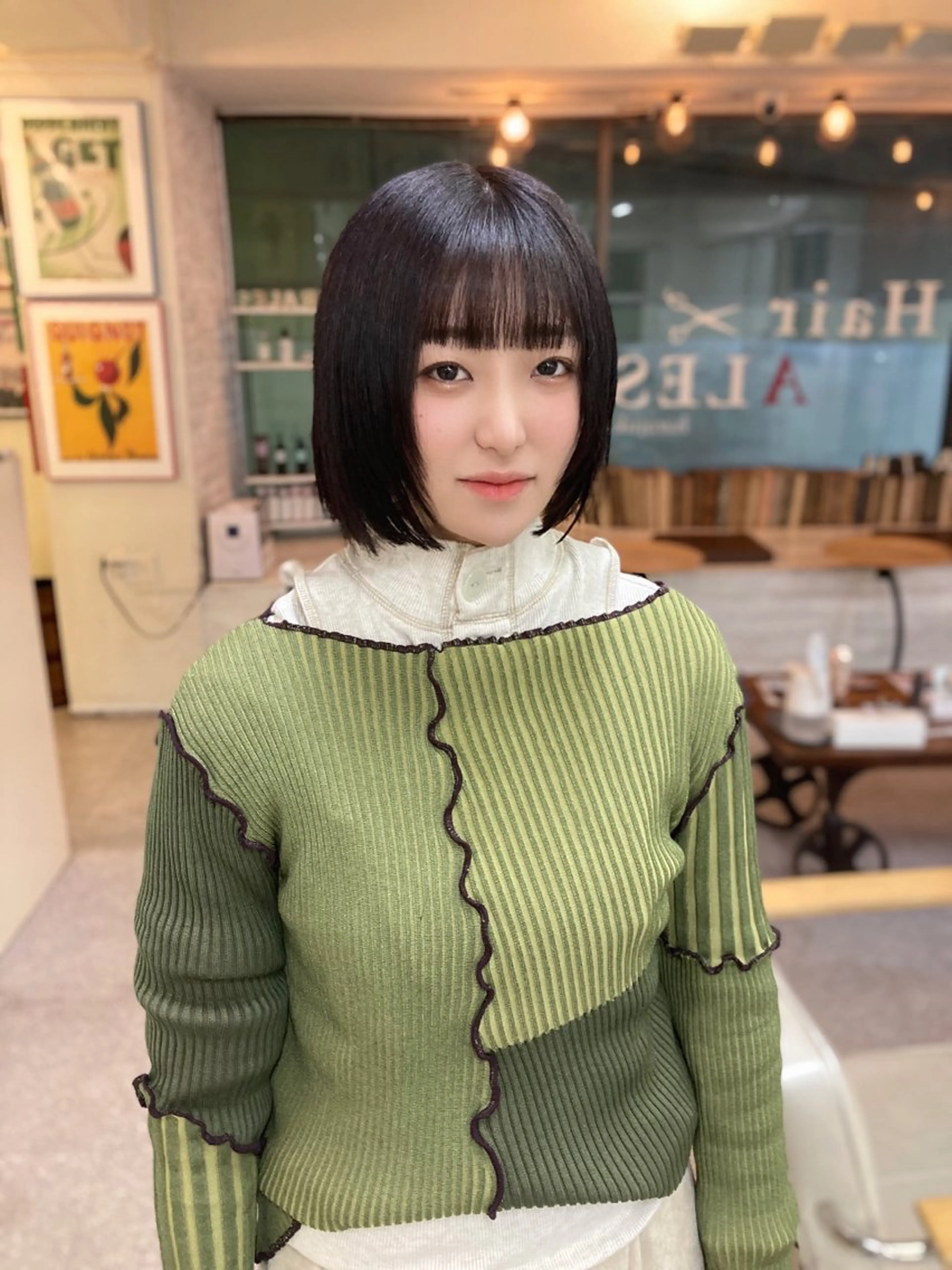 ショート カラー カット ヘアカラー トリートメント ウルフ/レイヤー エクステ/kokiのヘアスタイル