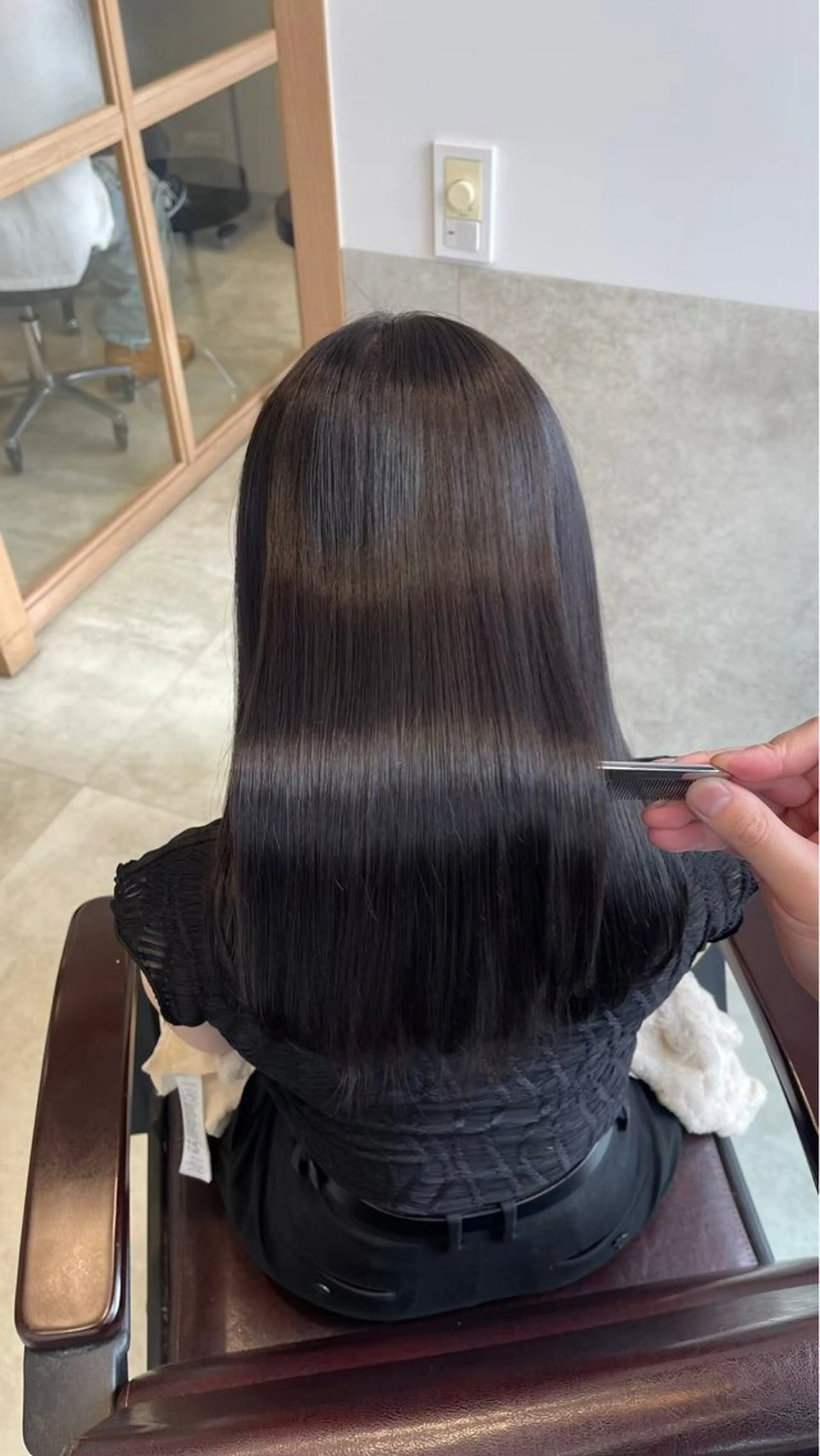 ロング 髪質改善/縮毛矯正 あお🫧のヘアスタイル