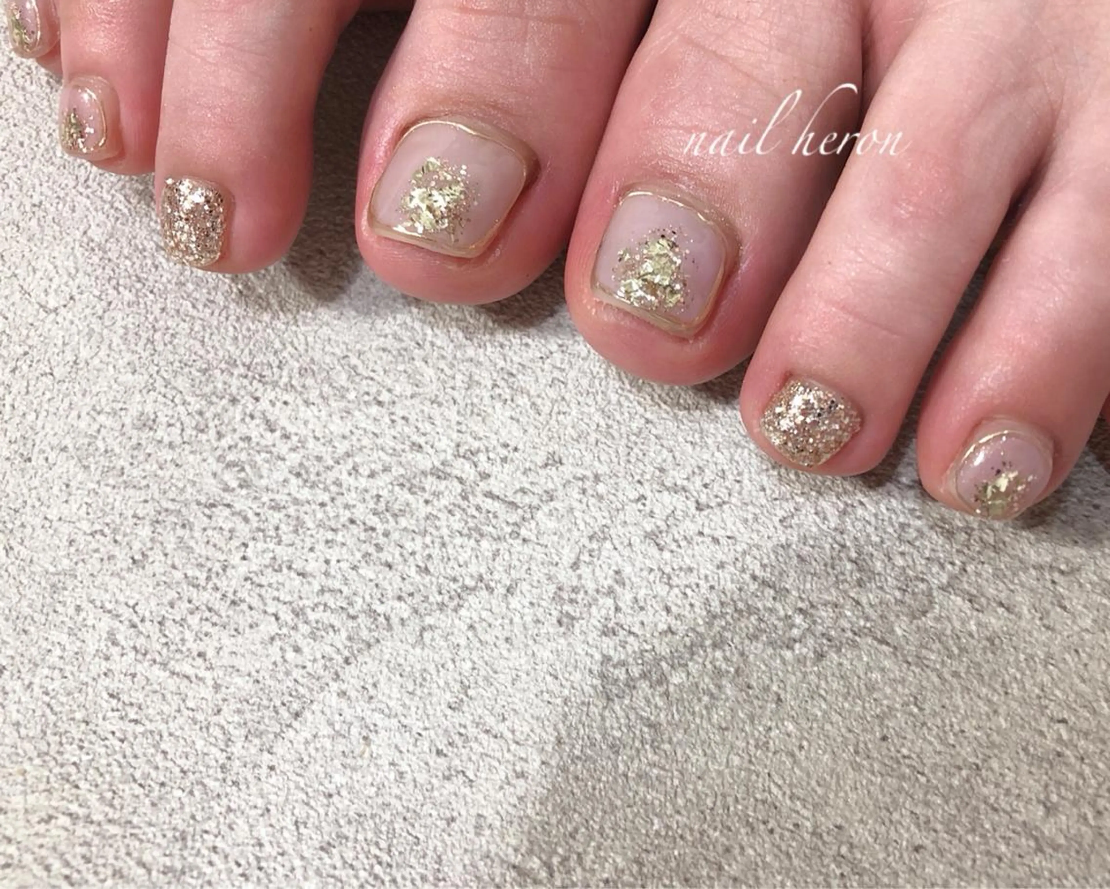 ネイル フットネイル フットネイル nail heron所属・saki_ nail heronのその他イメージ