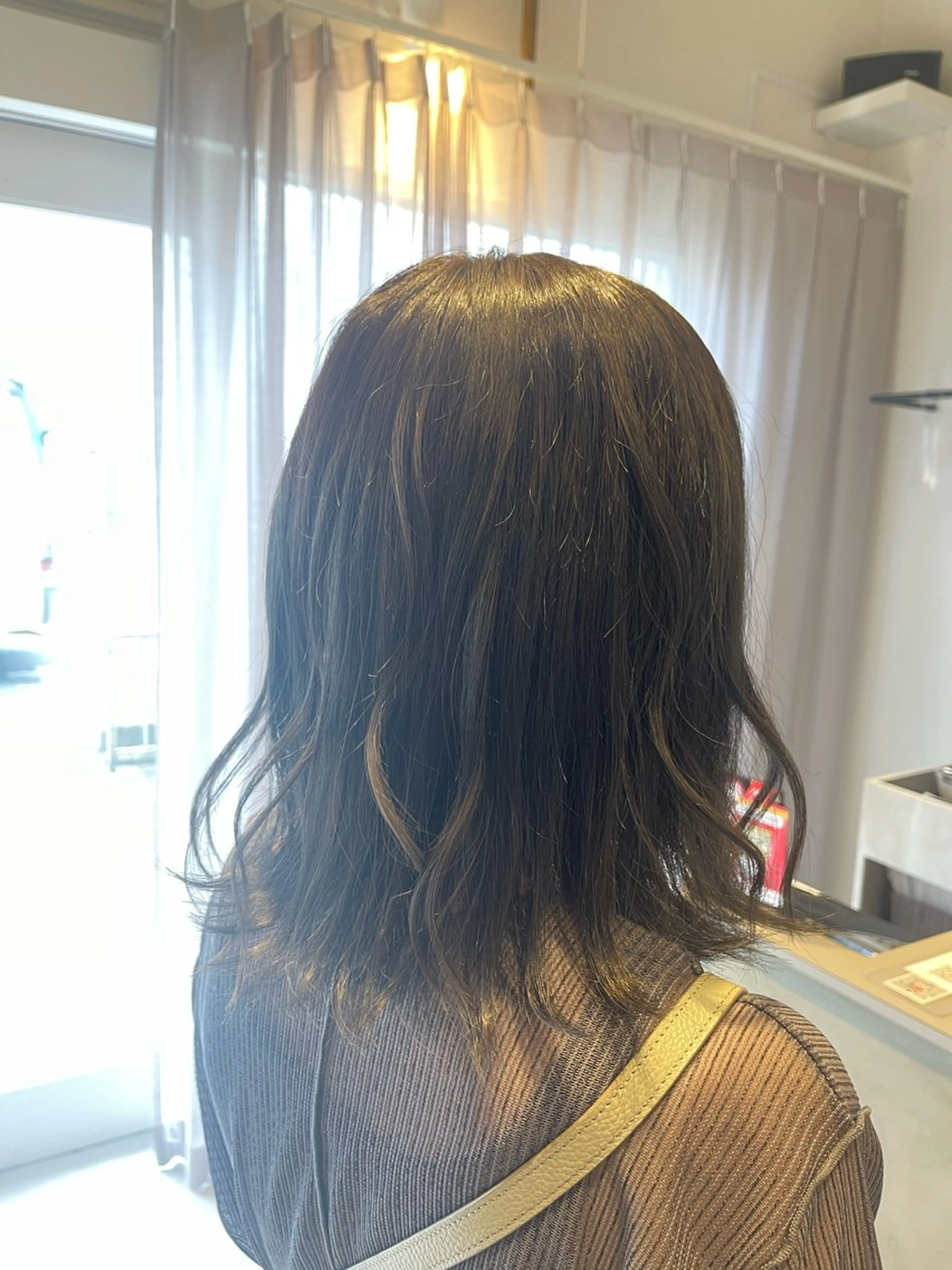 ミディアム カラー カット ヘアカラー トリートメント Le rond所属・透明感艶カラー 城間晴人のヘアスタイル
