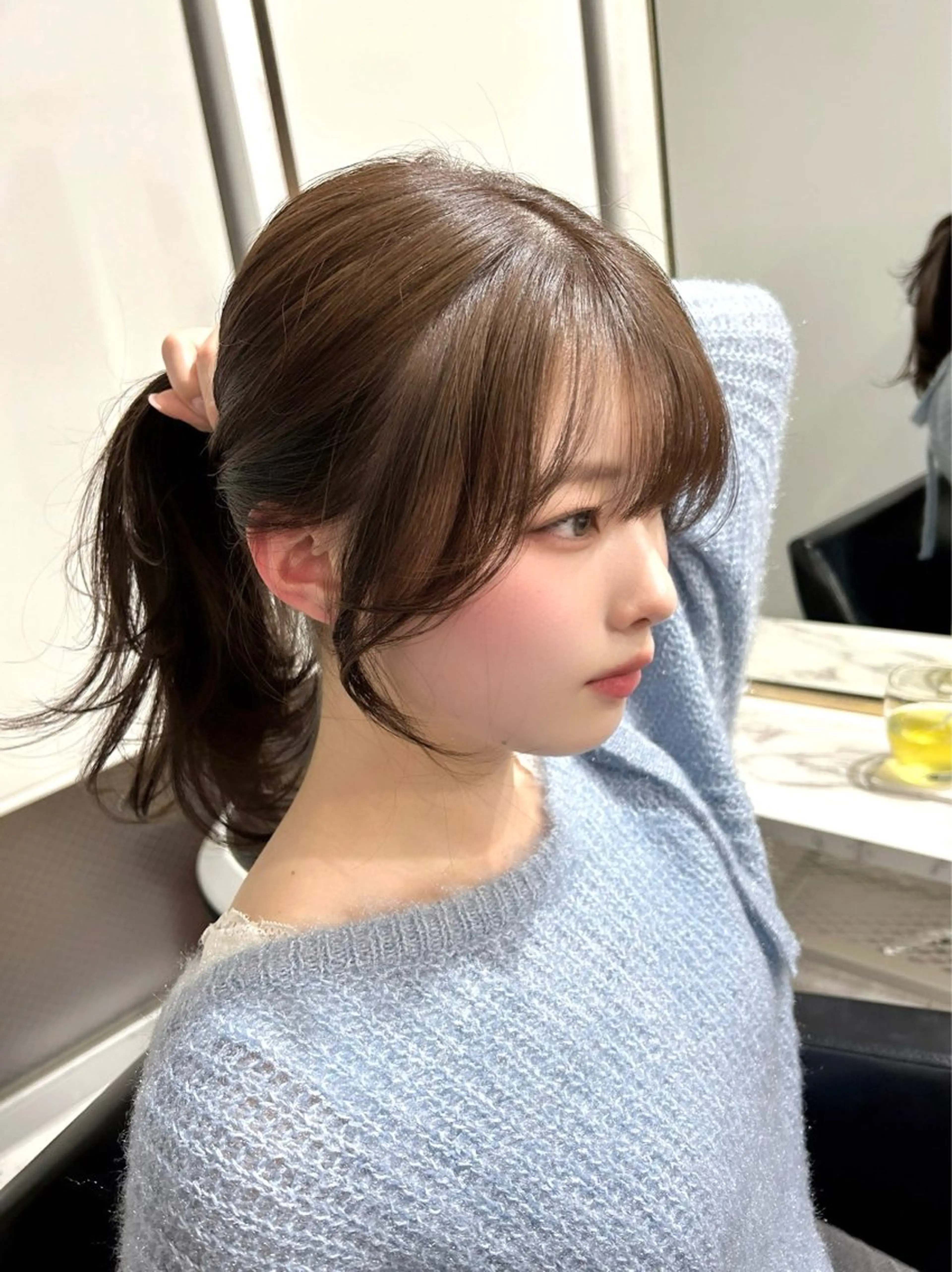 セミロング カラー カット ヘアカラー I’ve所属・💘大人可愛く💘 Natsuki❥❥❥のヘアスタイル