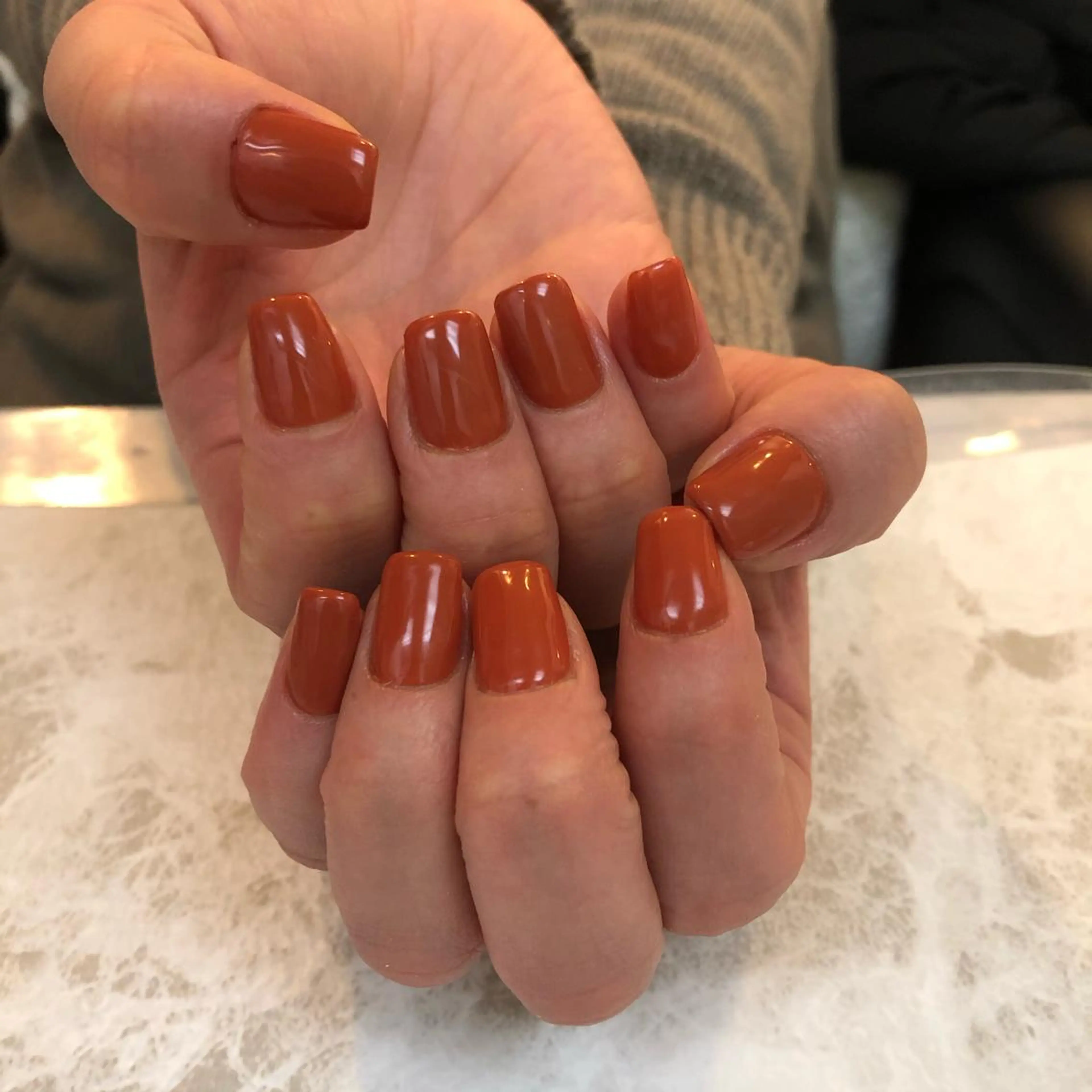 ネイル ワンカラーネイル Irodim所属・MOKA NAKAGAWAのネイルデザイン