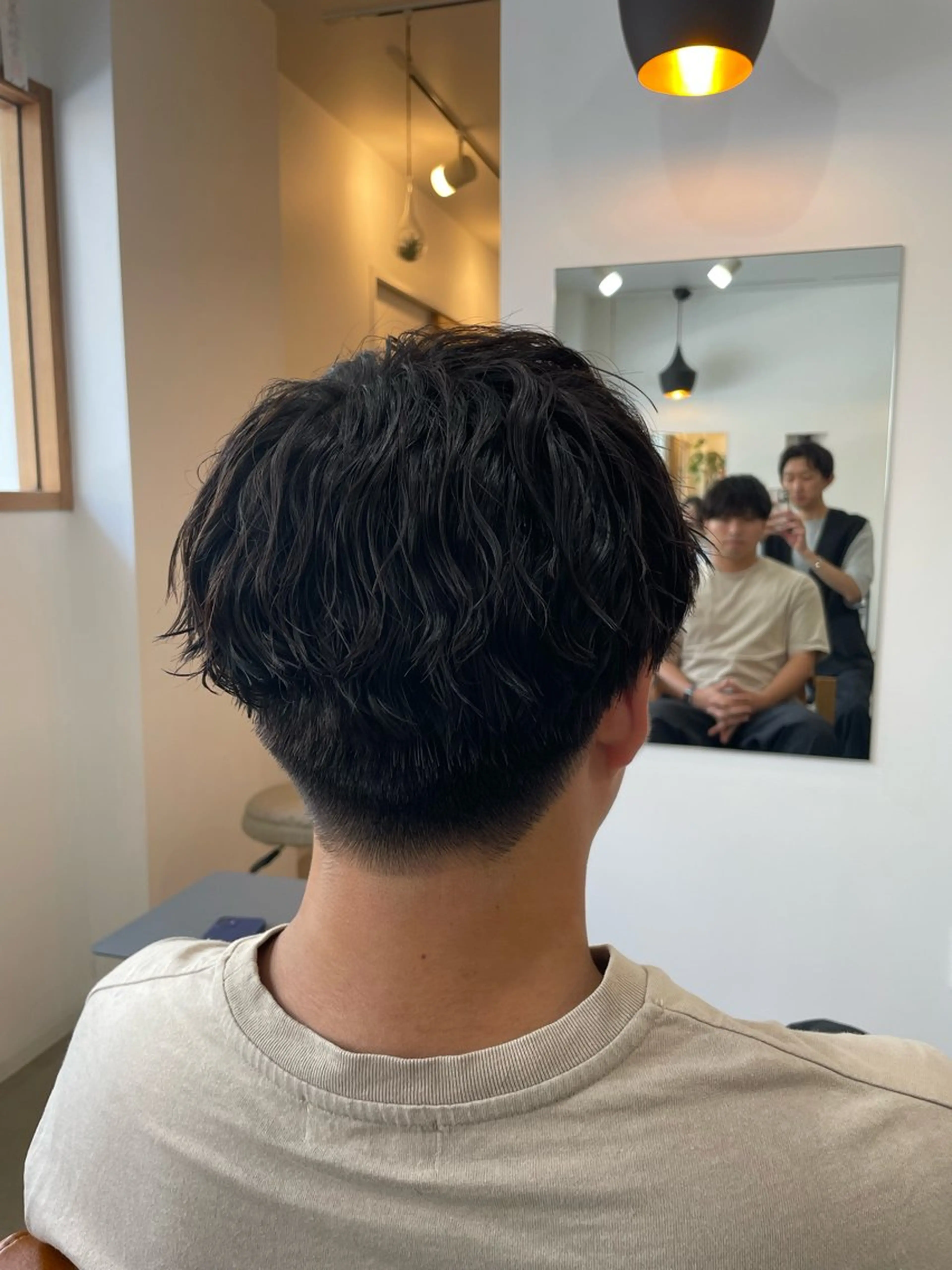ショート パーマ メンズ カット パーマ sweetroom所属・❄️髪質改善/透明感 カラー/平塚/サトウのヘアスタイル