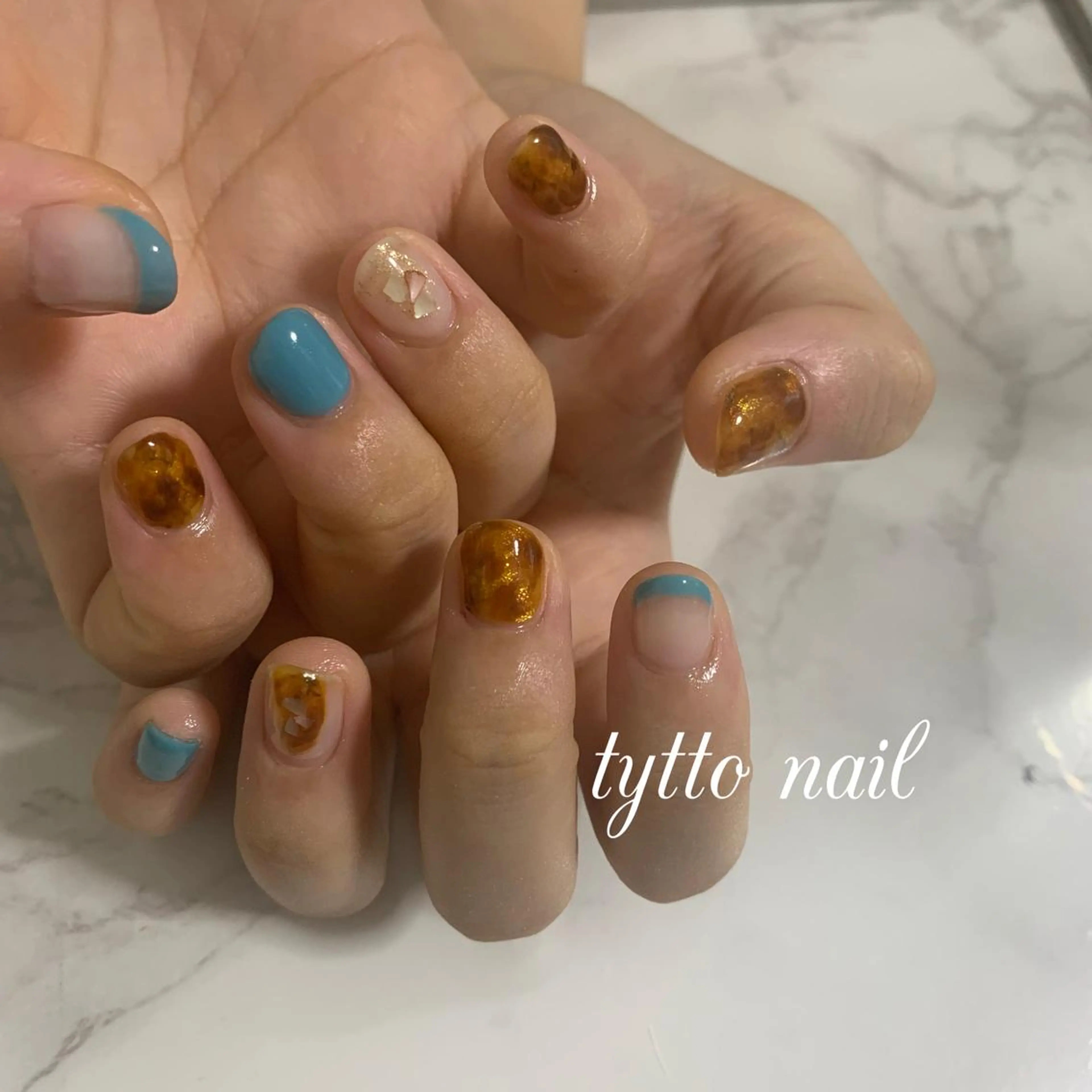 ショート tytto nail ❤︎eriのネイルデザイン