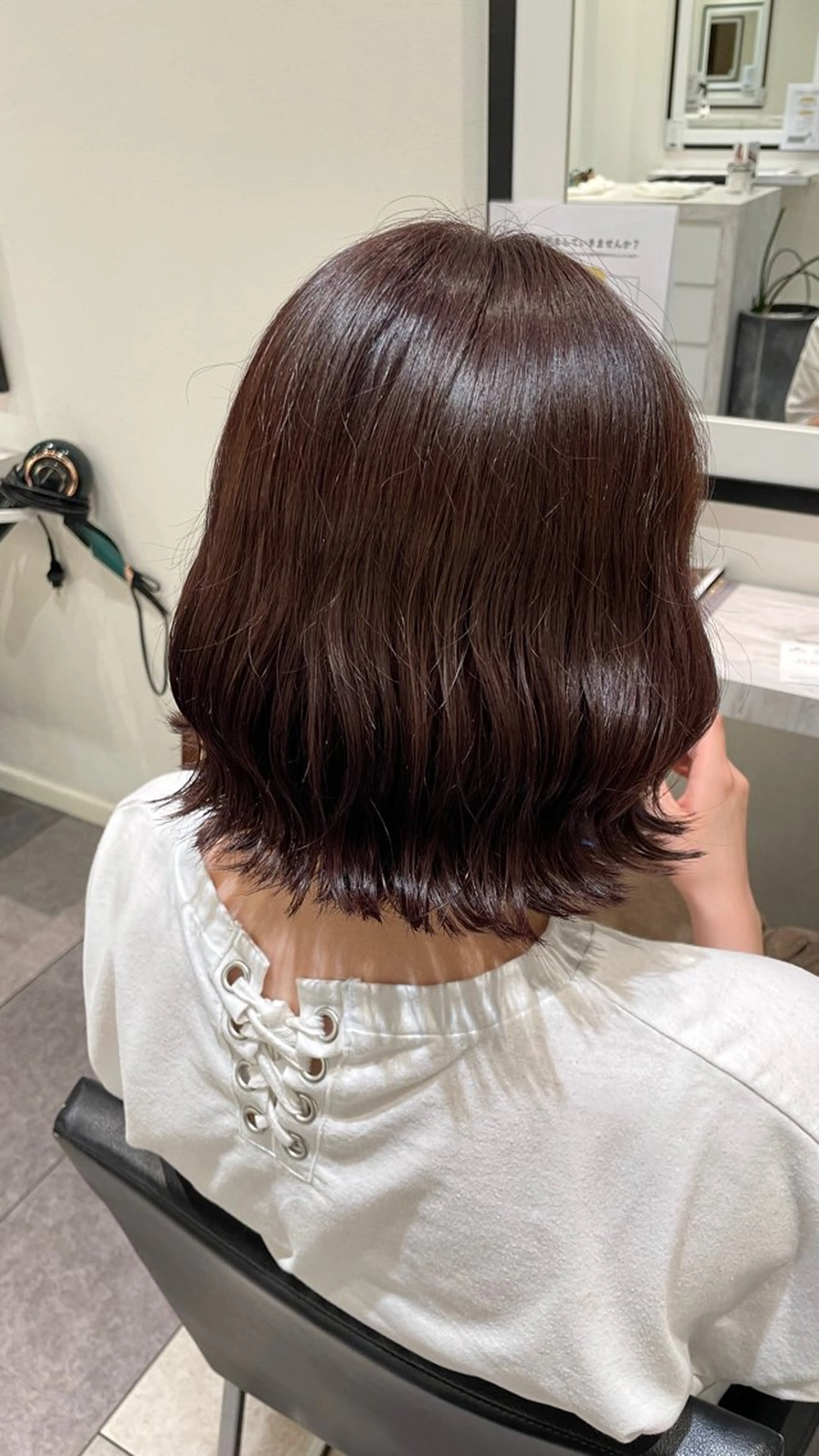 ミディアム ヘアカラー トリートメント K-two  NAGOYA所属・K-two名古屋 菜月のヘアスタイル
