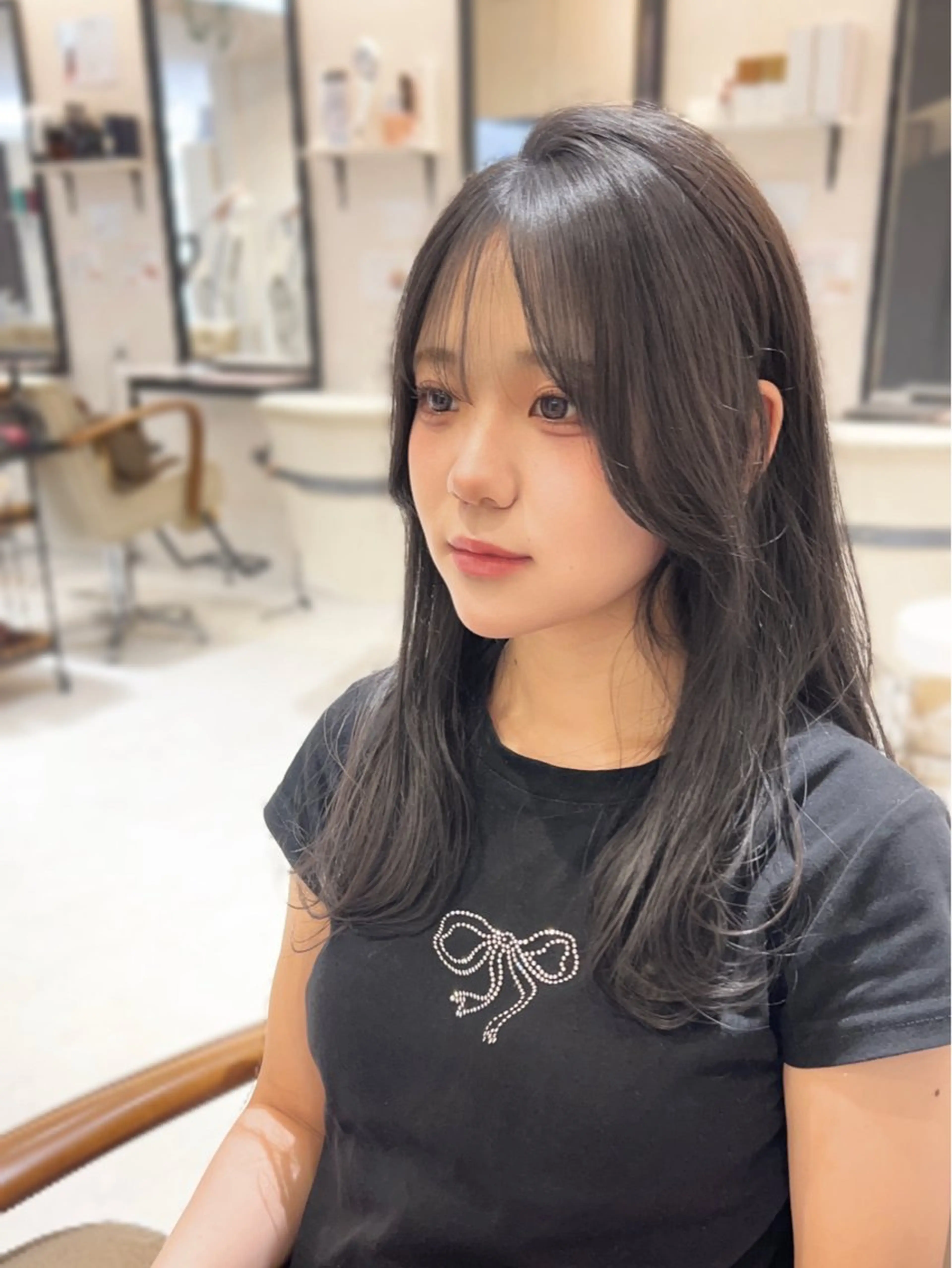 セミロング カット ヘアカラー トリートメント 本店店長☆ 前原海翔のヘアスタイル