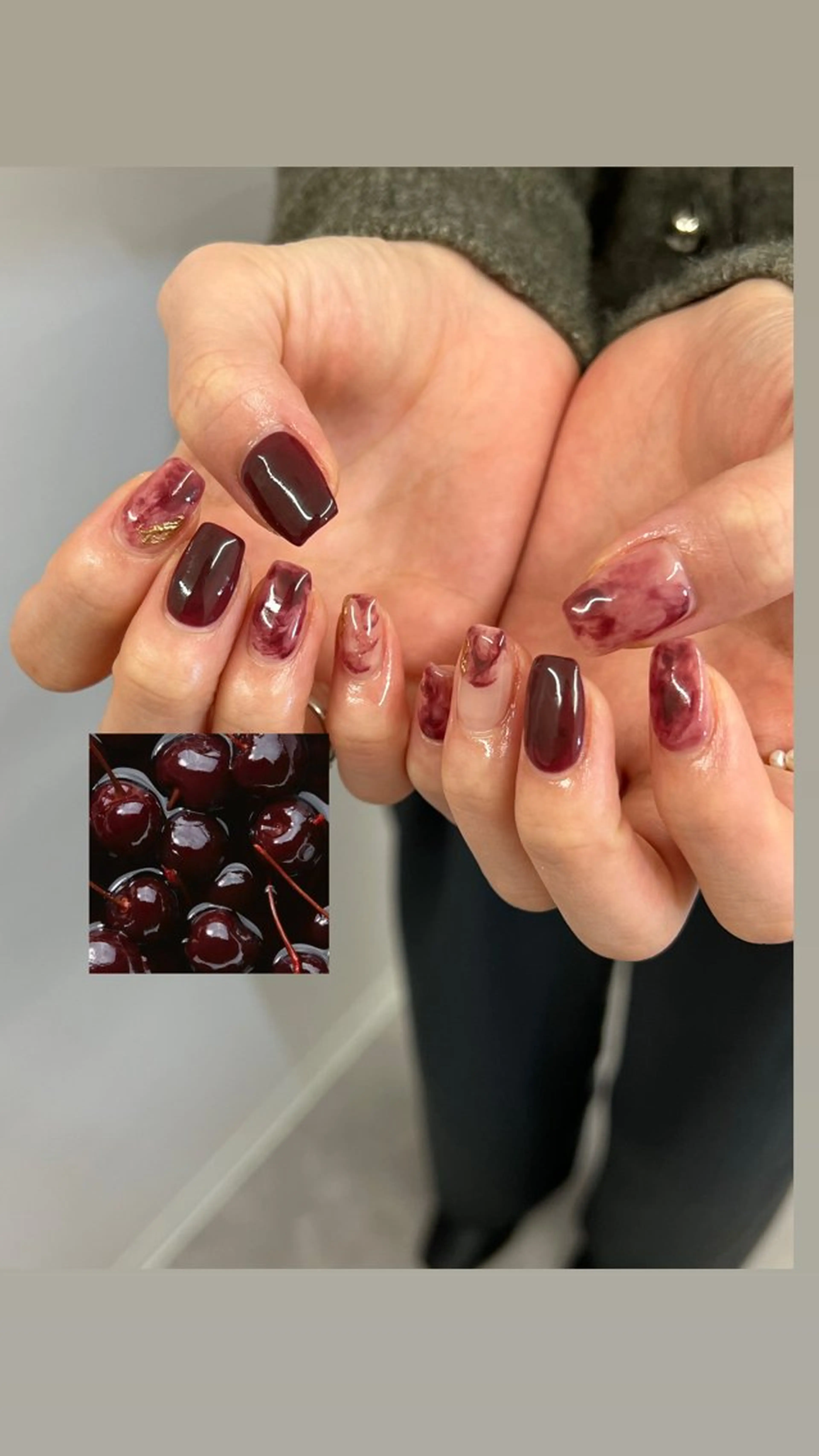 ネイル ジェルネイル マグネットネイル ニュアンスネイル パラジェル シンプルネイル ハンドネイル ハンドケア Bana_ Nailのネイルデザイン