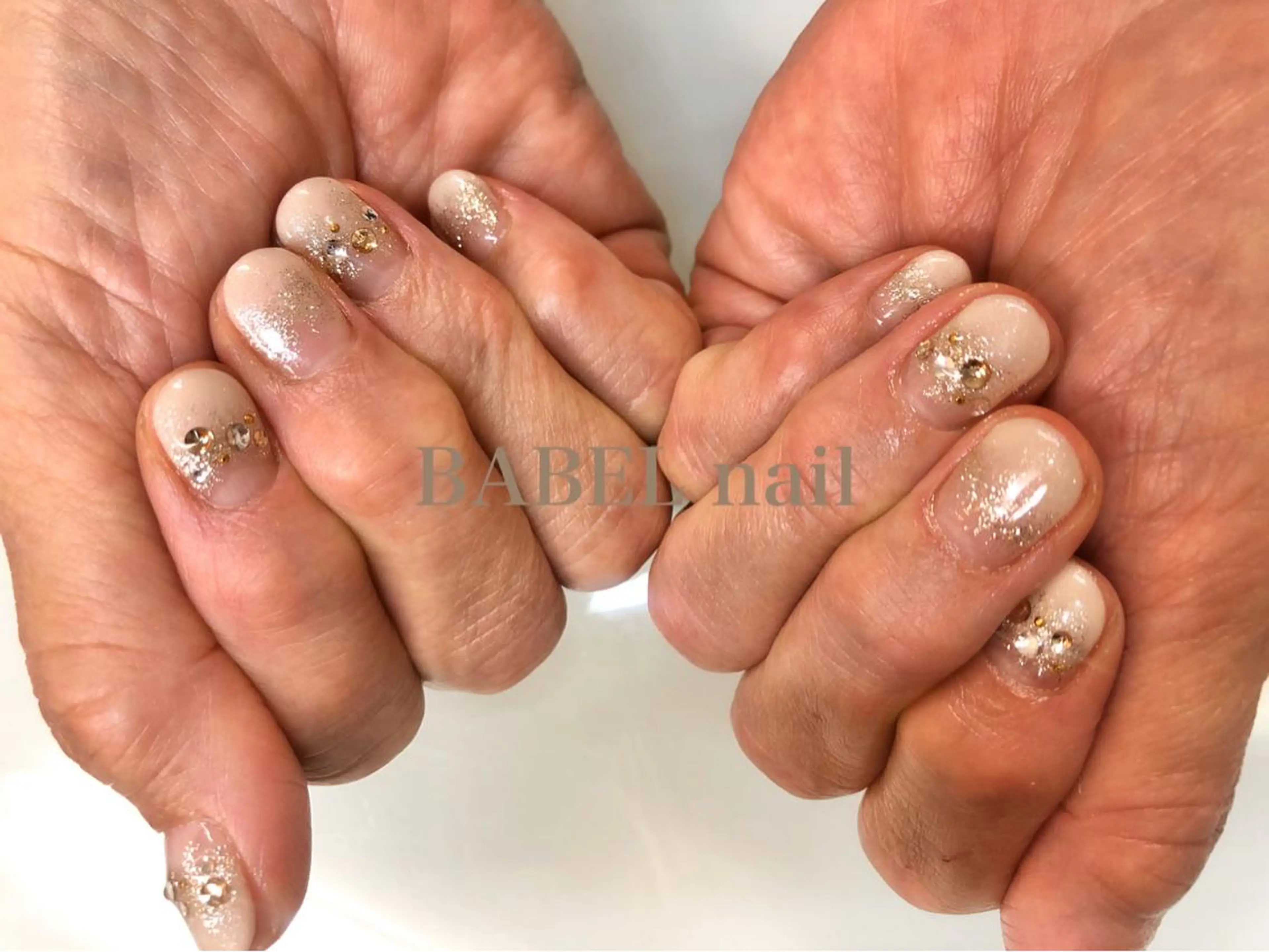 ネイル ハンドネイル BABELバベル所属・江戸川橋✨BABEL 【バベル】大人可愛いのネイルデザイン