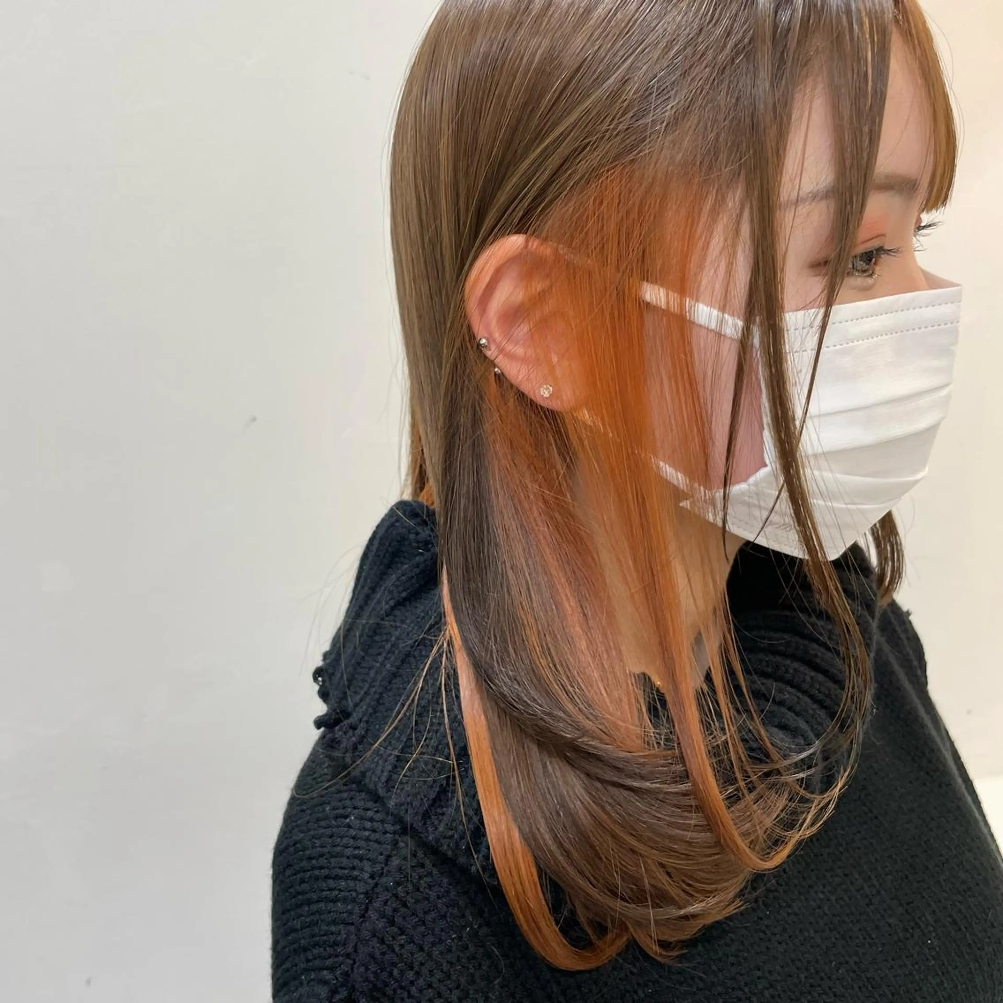 🎨インナーケアブリーチ+全頭カラー+シルクトリートメント🎨の写真