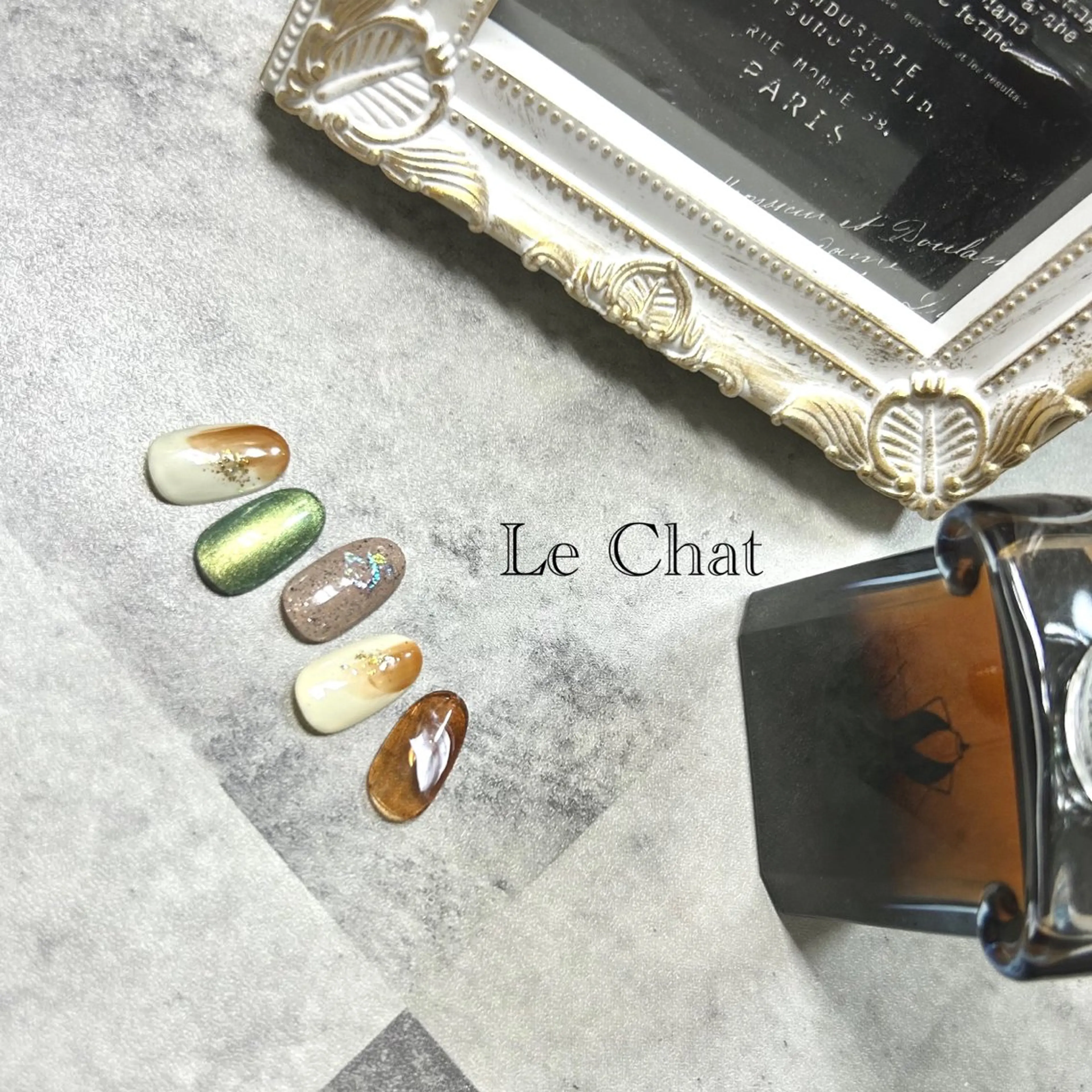 ネイル ハンドネイル Le Chat ASUKAのネイルデザイン