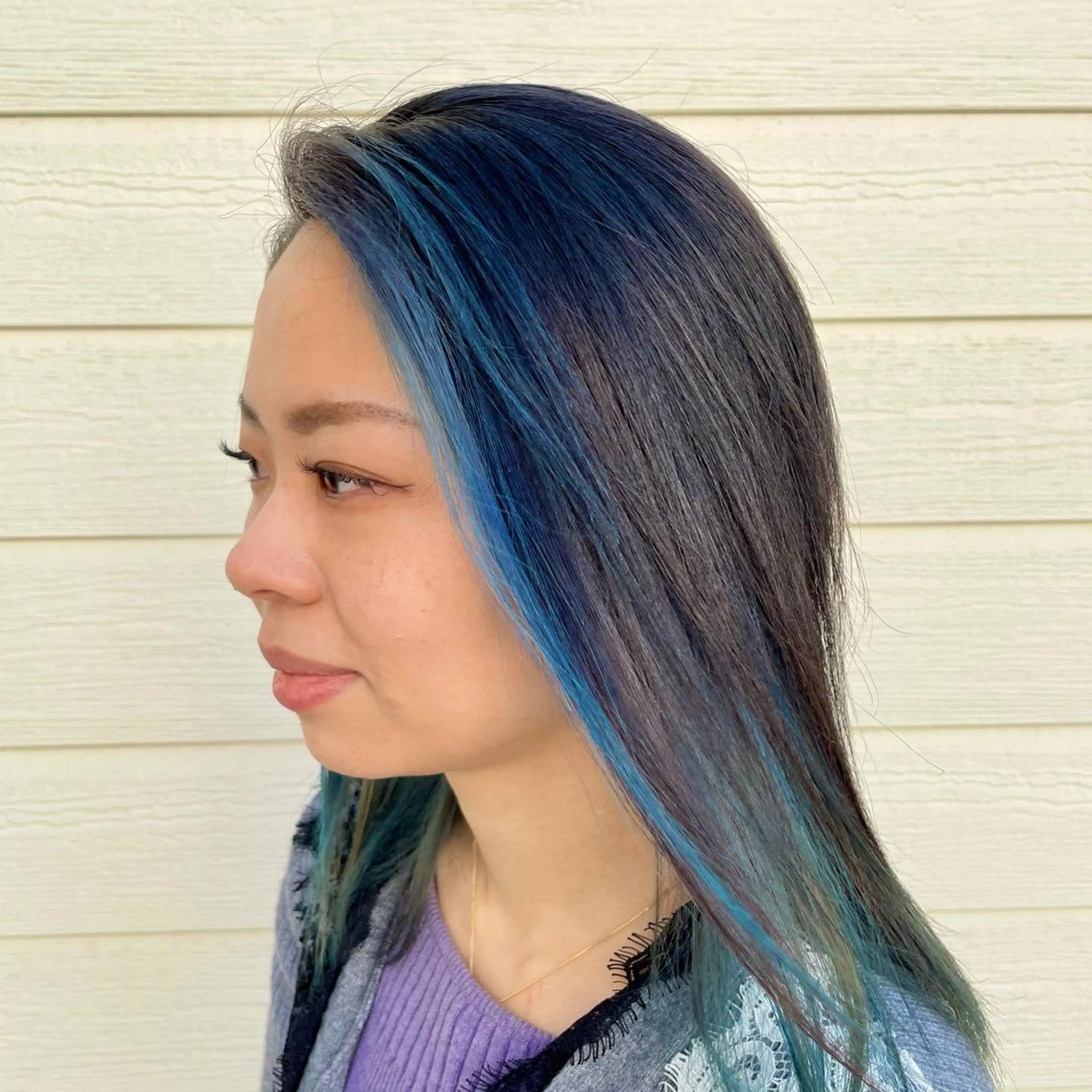 ミディアム カラー ヘアカラー トリートメント RUBEUS【ルベウス】所属・✨艶々カラー🎨 杉本賢人のヘアスタイル