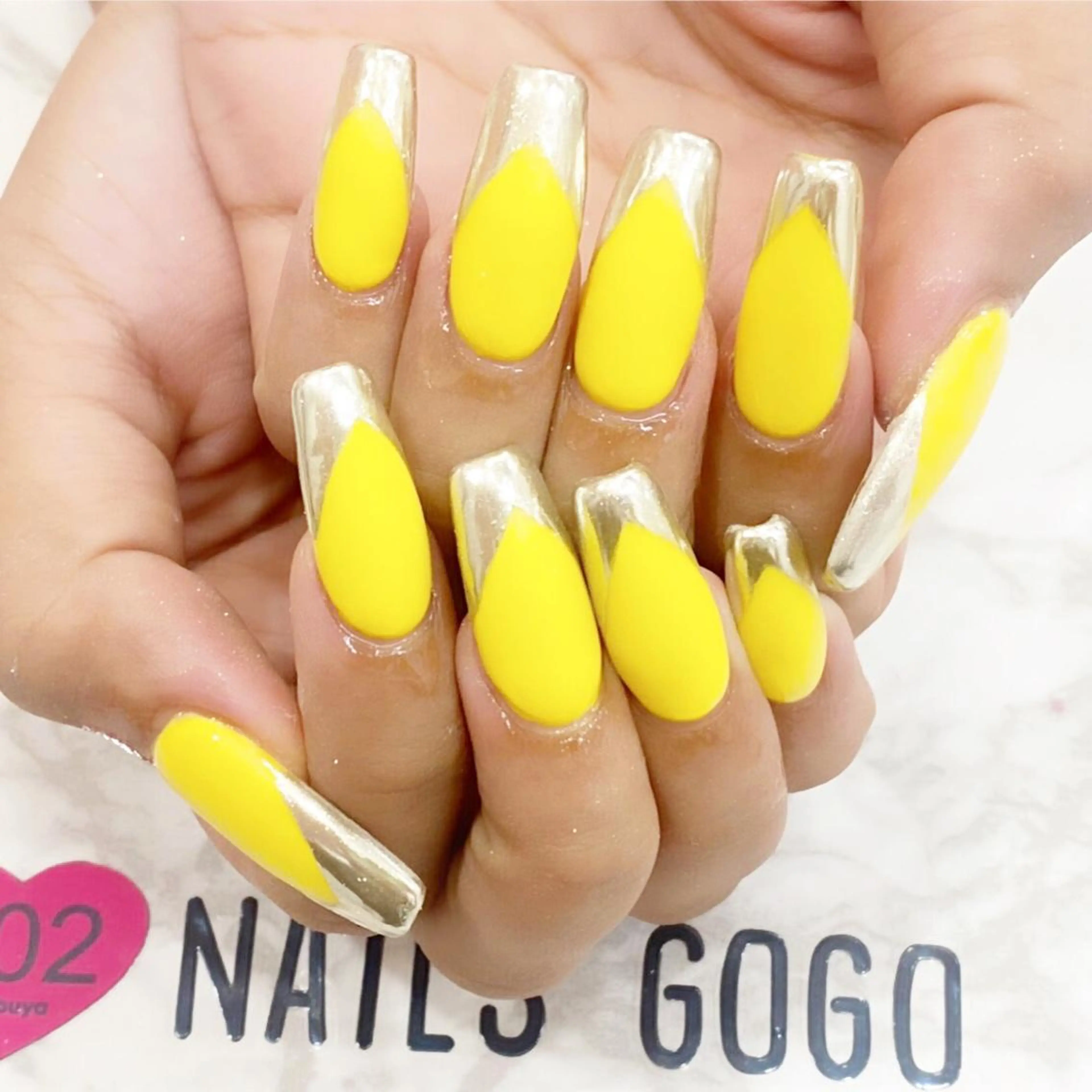 ロング カラー メンズ キッズ ネイル NAILSGOGO shibuyaのネイルデザイン