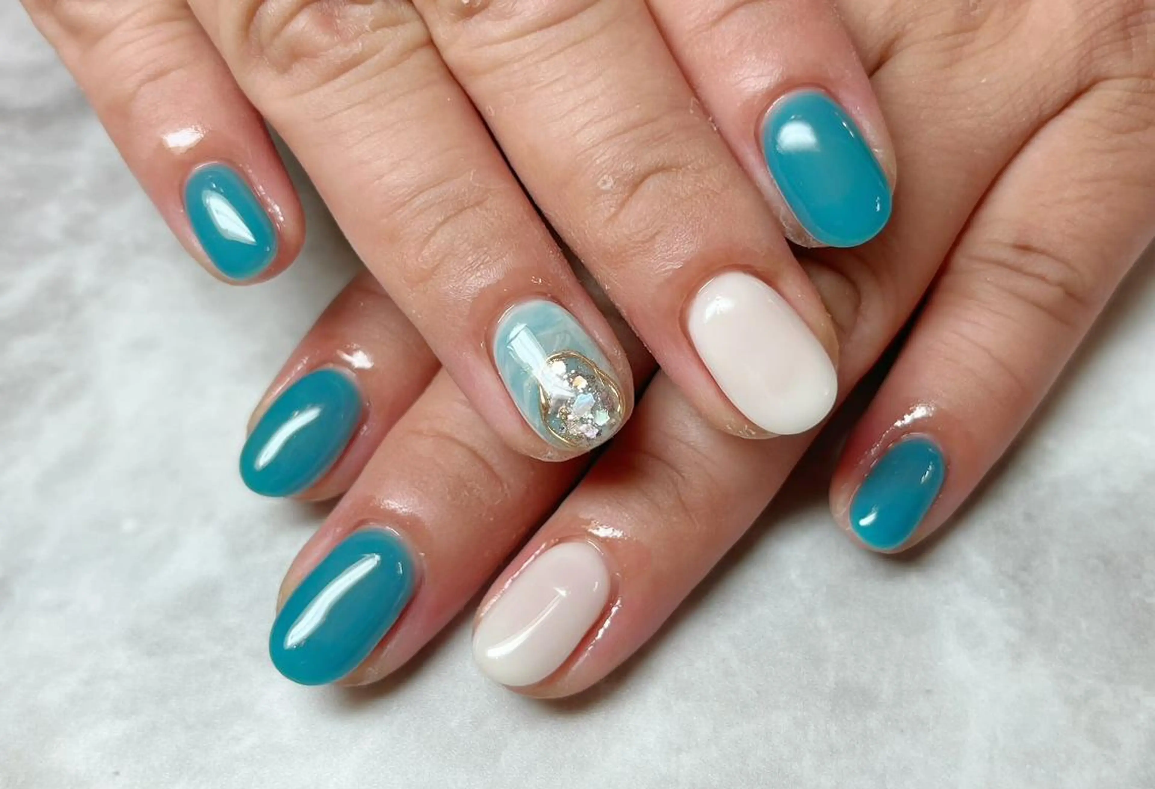 ネイル ネイルリボン 石田のネイルデザイン