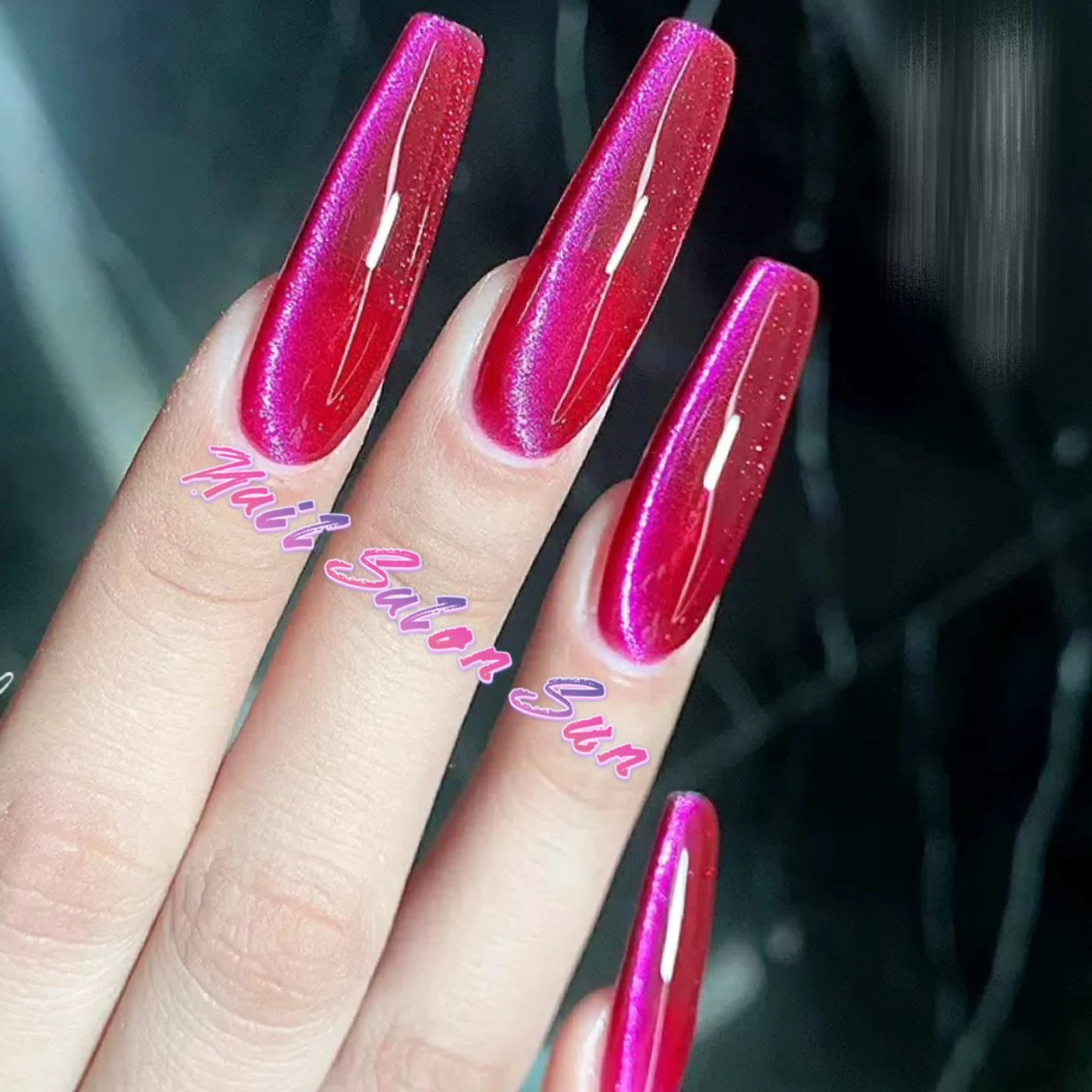 ネイル マグネットネイル ハンドネイル Sun Nail サン ネイルサロンのネイルデザイン