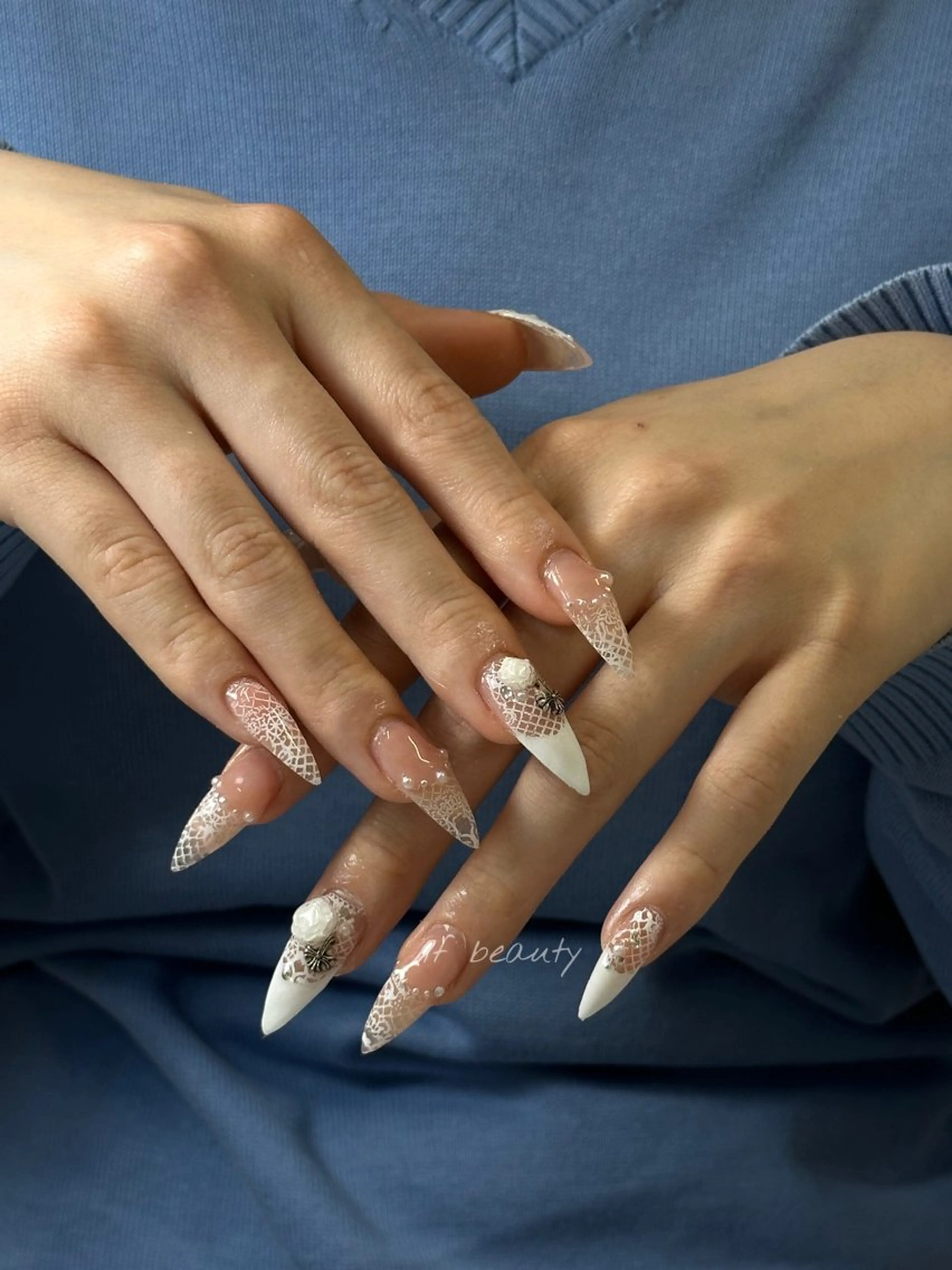 ネイル アートネイル ジェルネイル グラデーション パラジェル ワンホンネイル ハンドネイル if Hair＆Nail Salon所属・IKA /海外ネイル /個性派/ワンホンのネイルデザイン