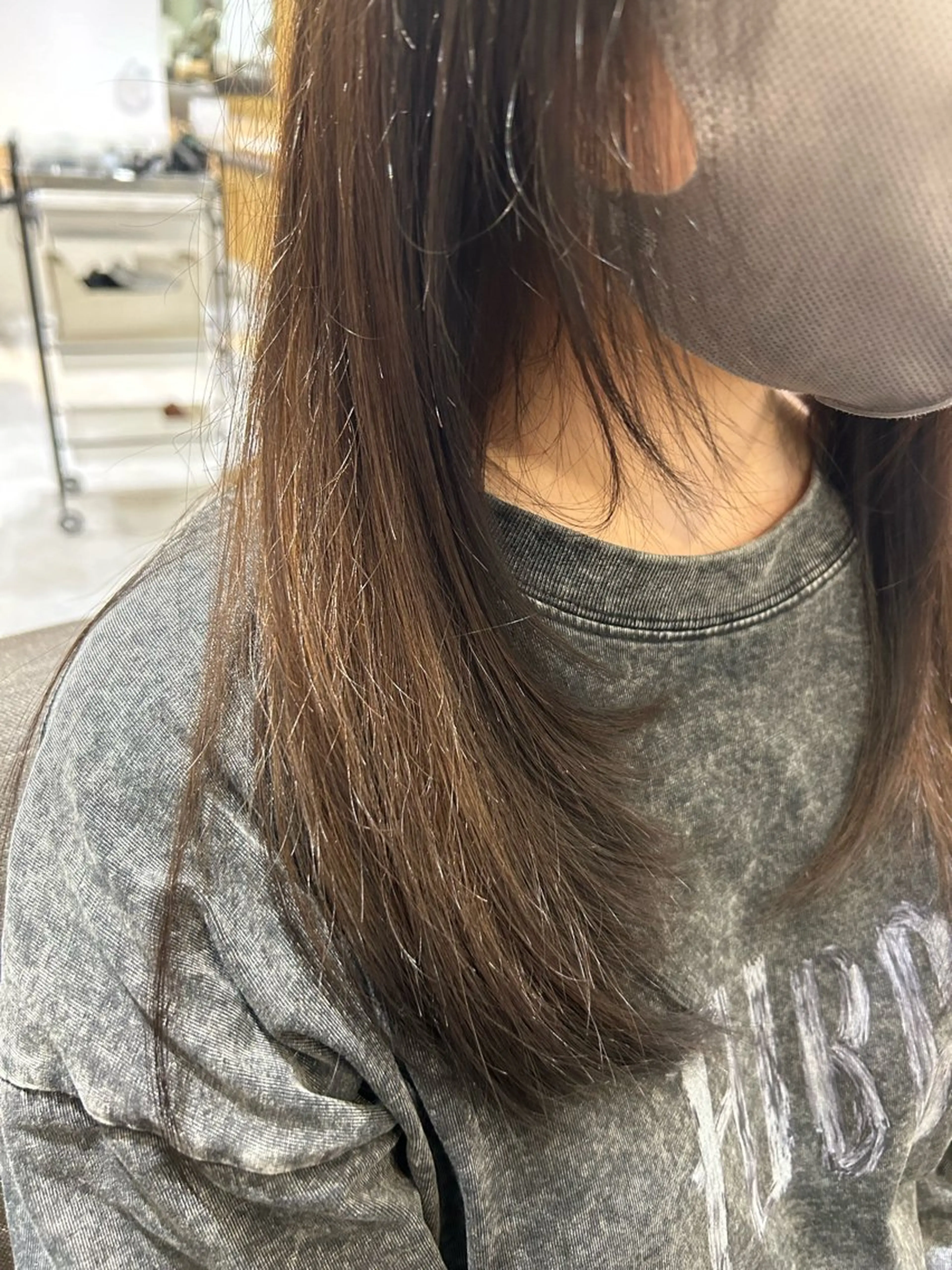ロング 顔周りカット レイヤーカット rudii by HAIRPOCKET所属・玉田 千智のヘアスタイル